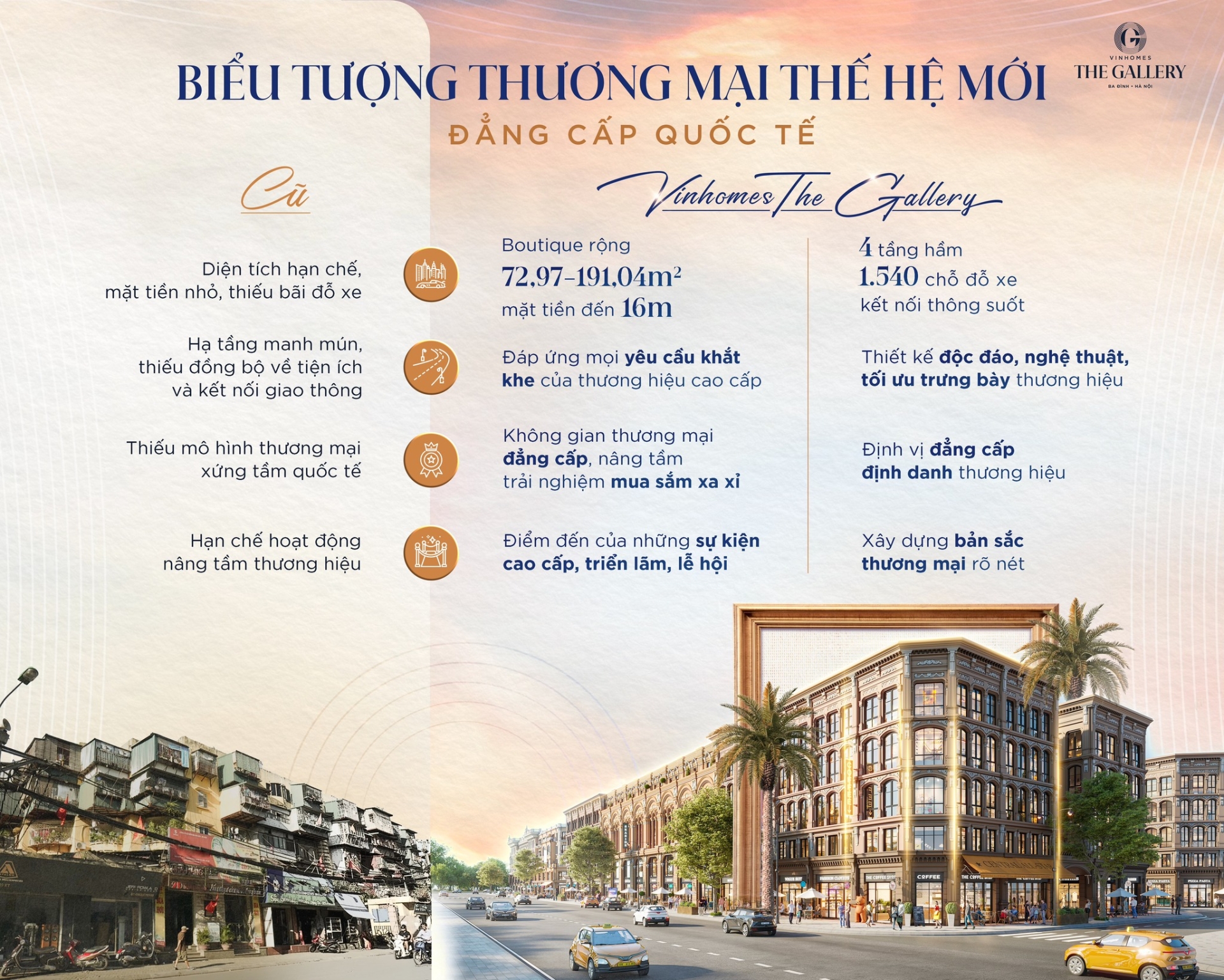 Vinhomes The Gallery - Biểu tượng thương mại thế hệ mới đẳng cấp quốc tế