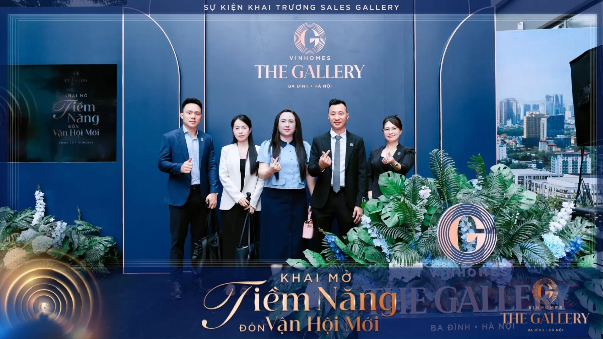 Vinhomes The Gallery chính thức khai trương văn phòng bán hàng