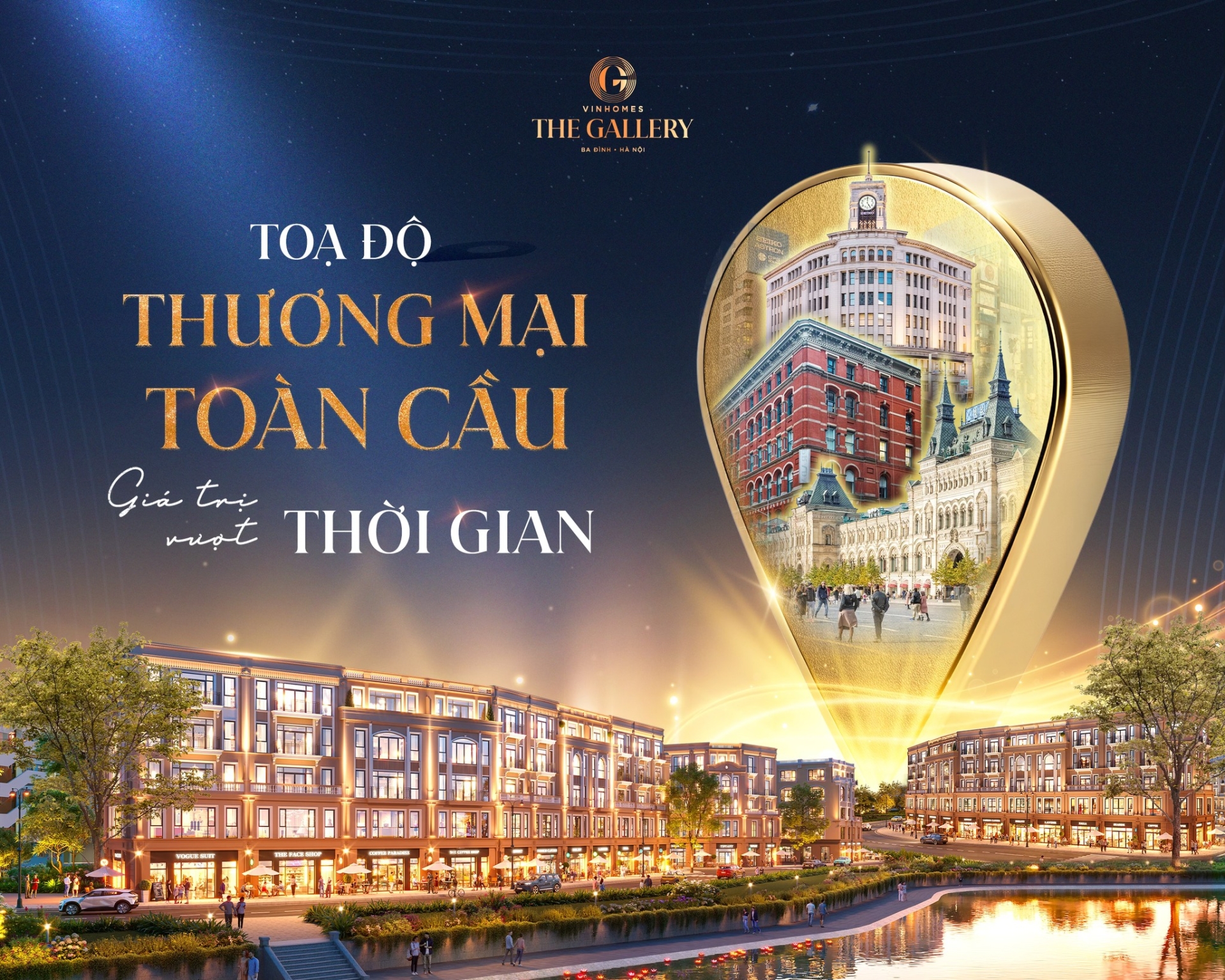 Vinhomes The Gallery - Tọa độ thương mại toàn cầu, giá trị vượt thời gian
