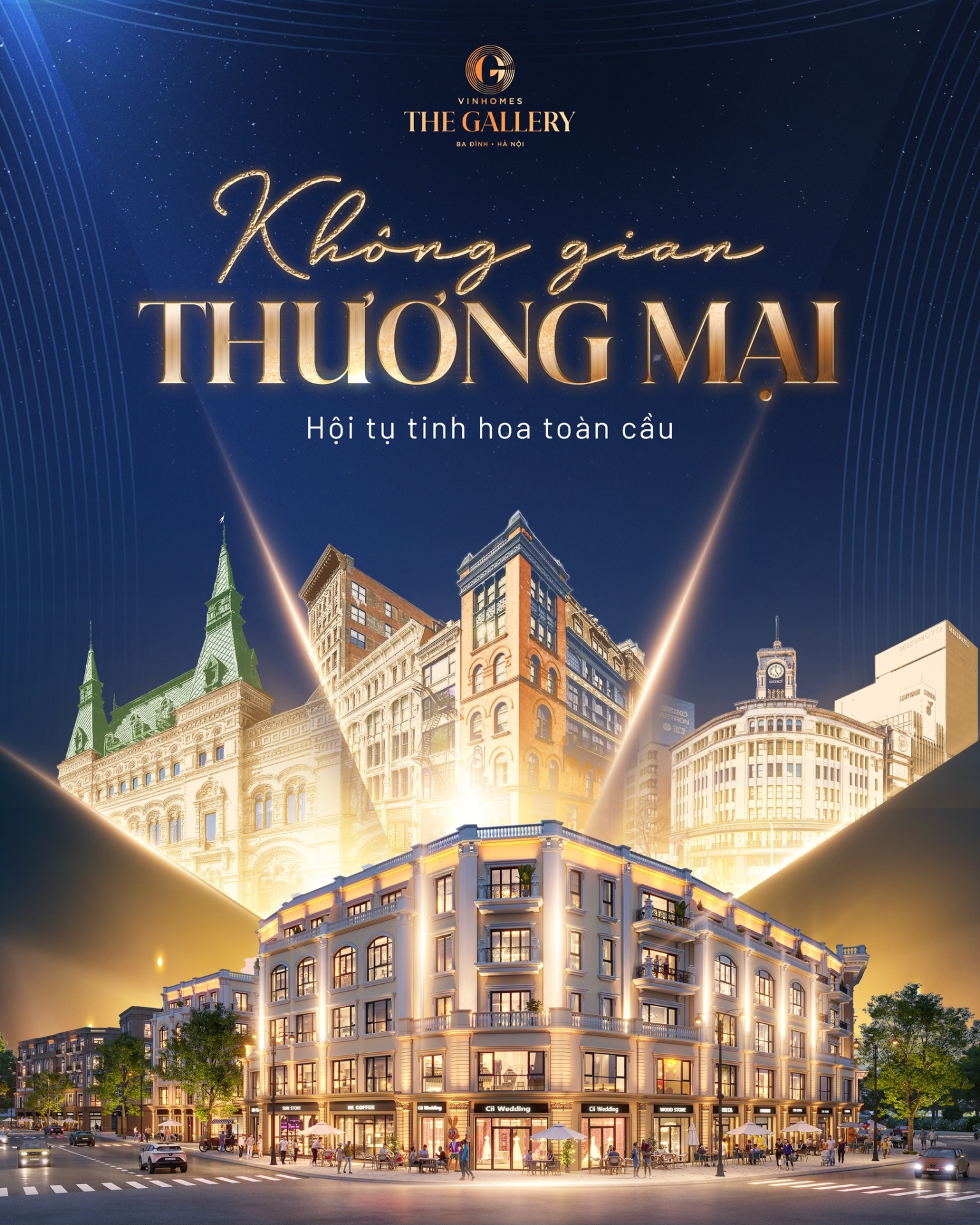 Vinhomes The Gallery: Không gian thương mại hội tụ tinh hoa toàn cầu