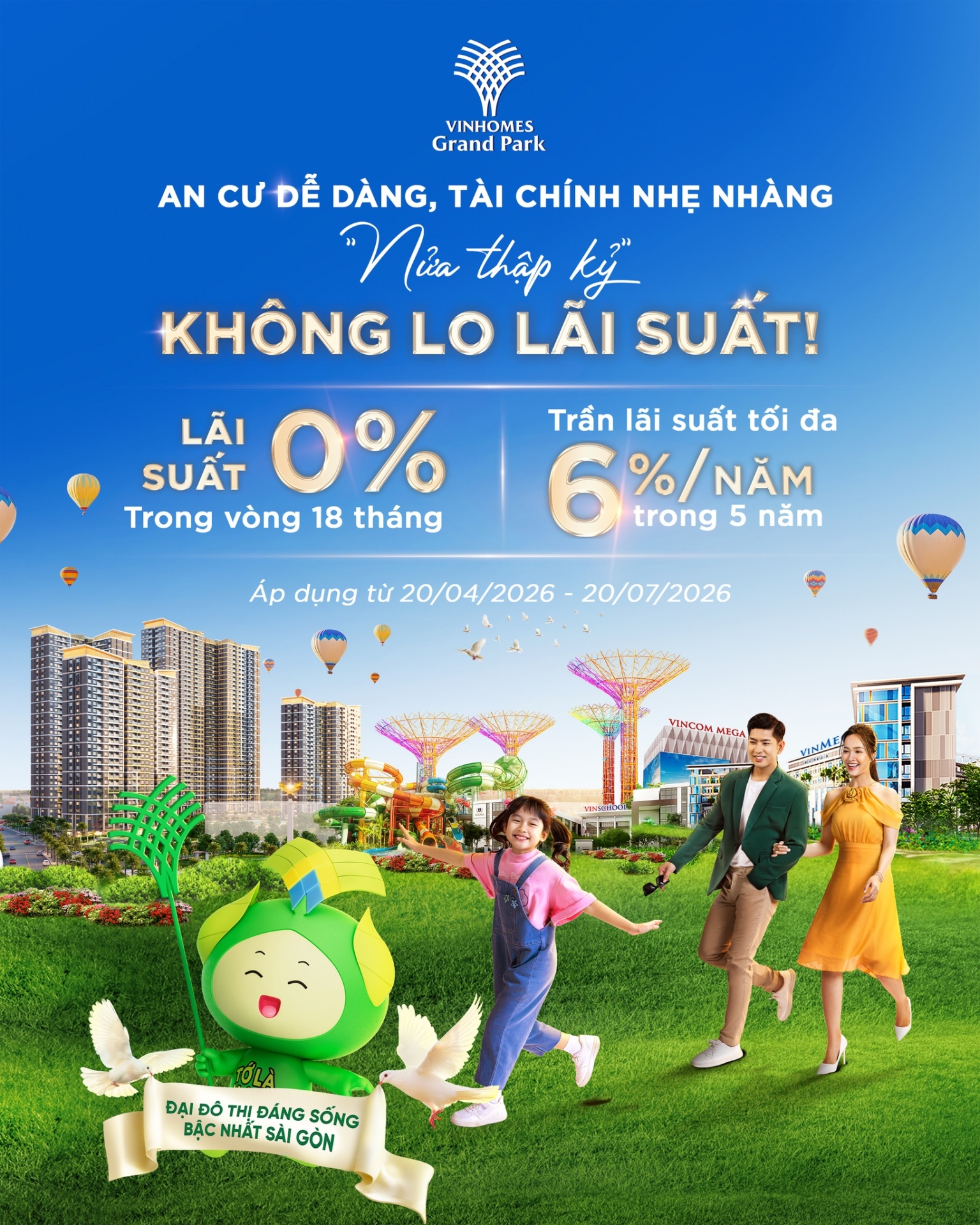 Chính sách bán hàng Vinhomes Grand Park