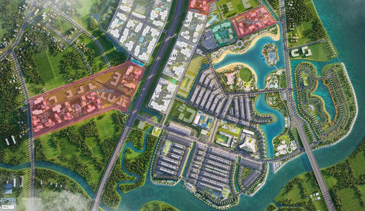 Mặt bằng Vinhomes Grand Park