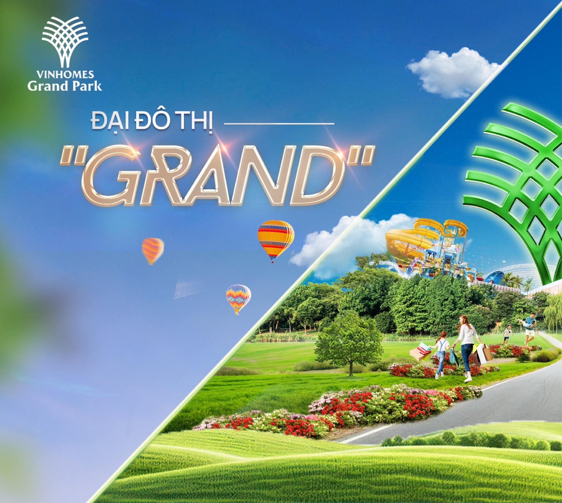 Đại đô thị Grand - Nơi một cánh cửa mở ra 6 giác quan