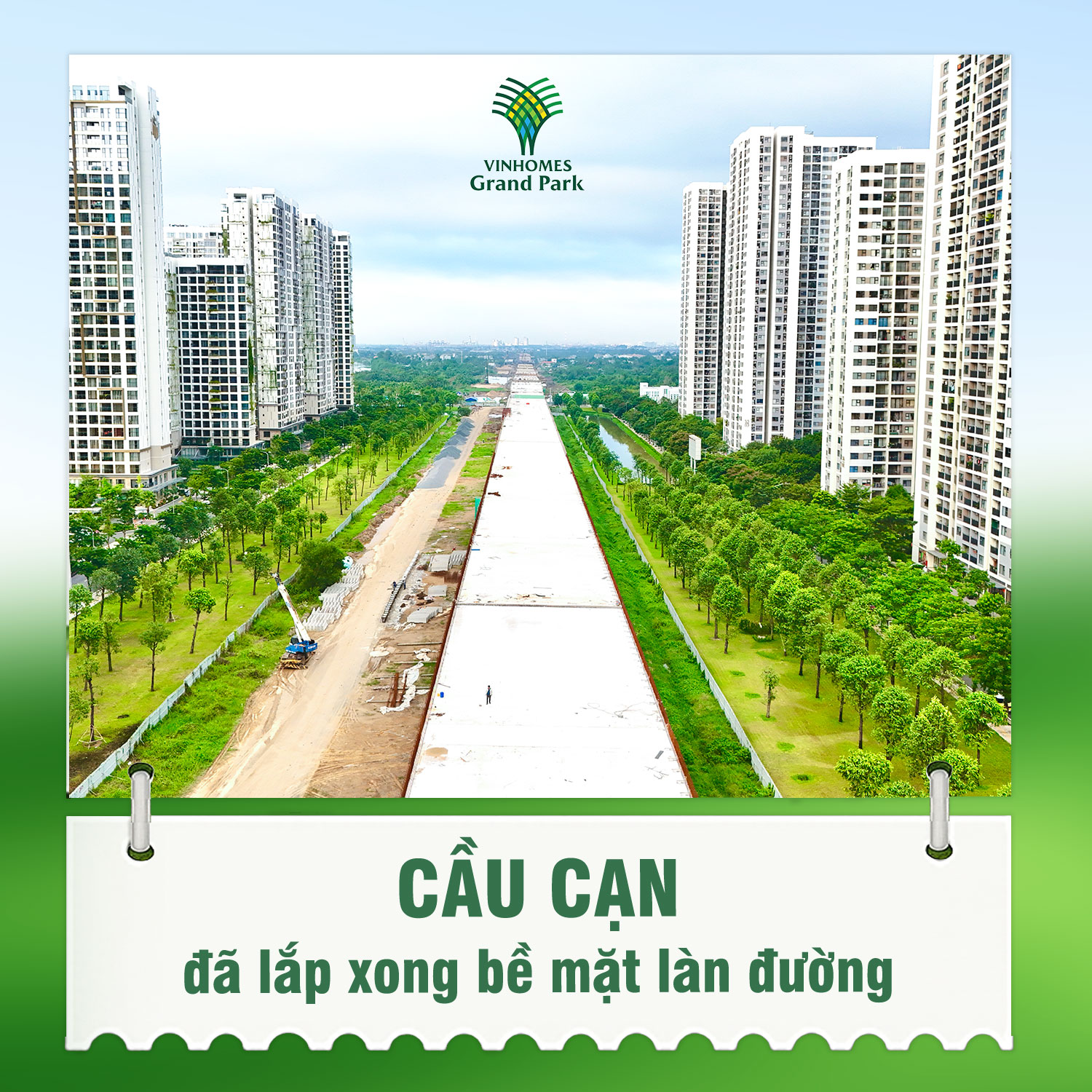 Vành đai 3 tăng tốc, tạo đà bứt phá cho Vinhomes Grand Park