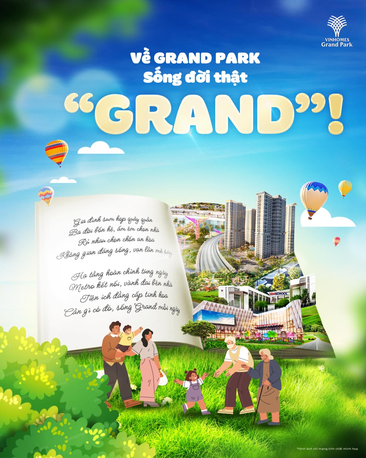 Về Grand Park - Sống đời thật 