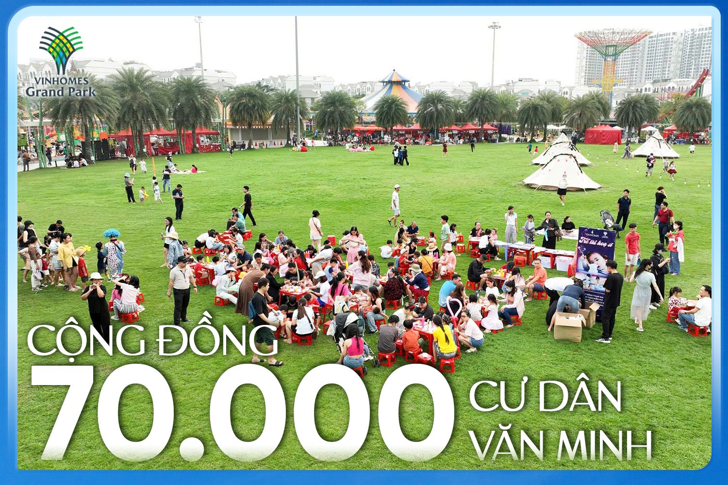 Những con số biết nói kiến tạo chất sống riêng của Vinhomes Grand Park