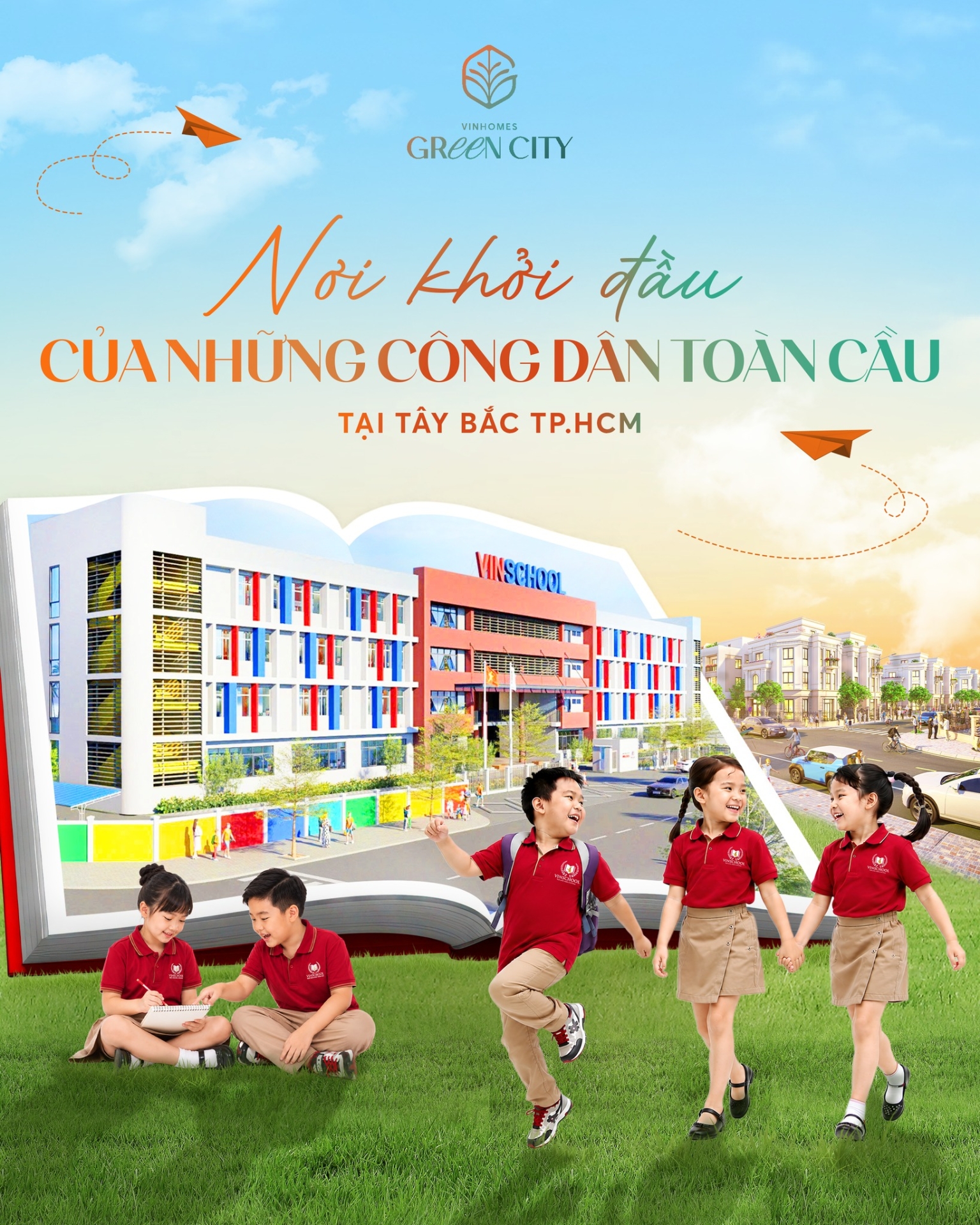 Bệ phóng chuẩn quốc tế cho thế hệ tinh hoa tương lai