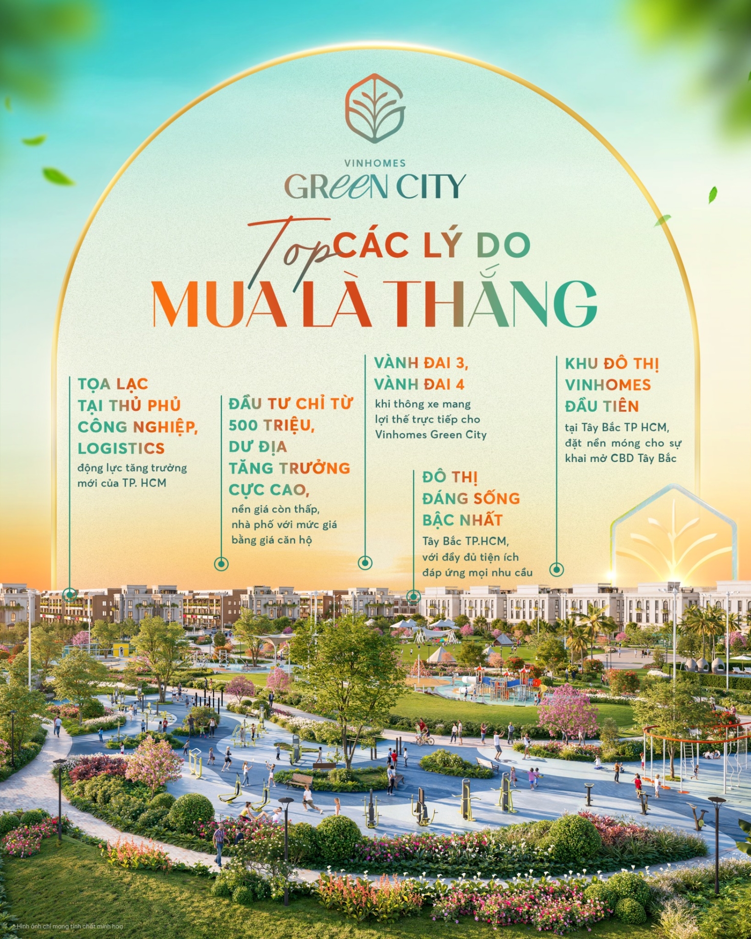 TOP các lý do mua nhà là thắng tại Vinhomes Green City