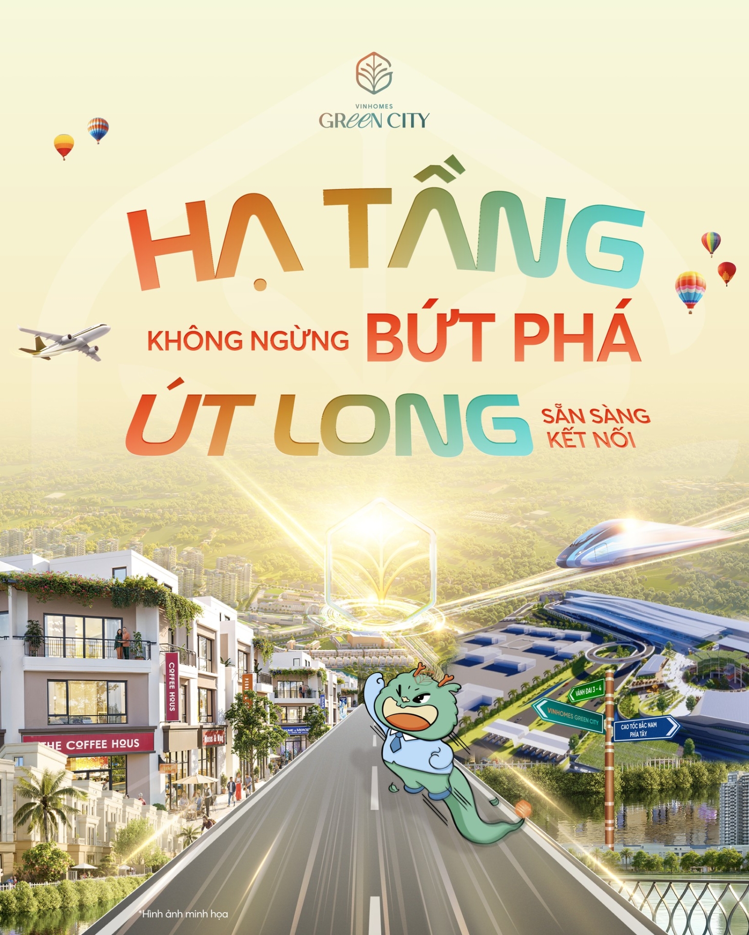 Hạ tầng Vinhomes Green City bứt phá, Út Long không thể ngồi yên
