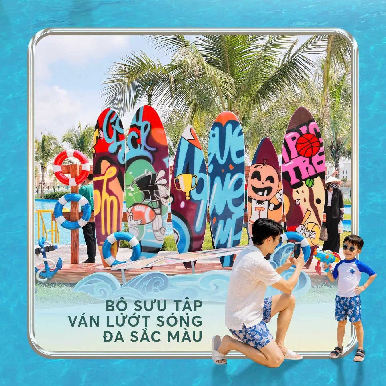 Khám phá những góc sống ảo cực chất tại Aqua Adventure