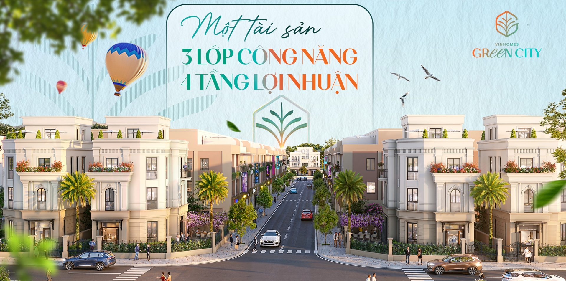 Một tài sản, nhiều lớp công năng, nhiều tầng giá trị
