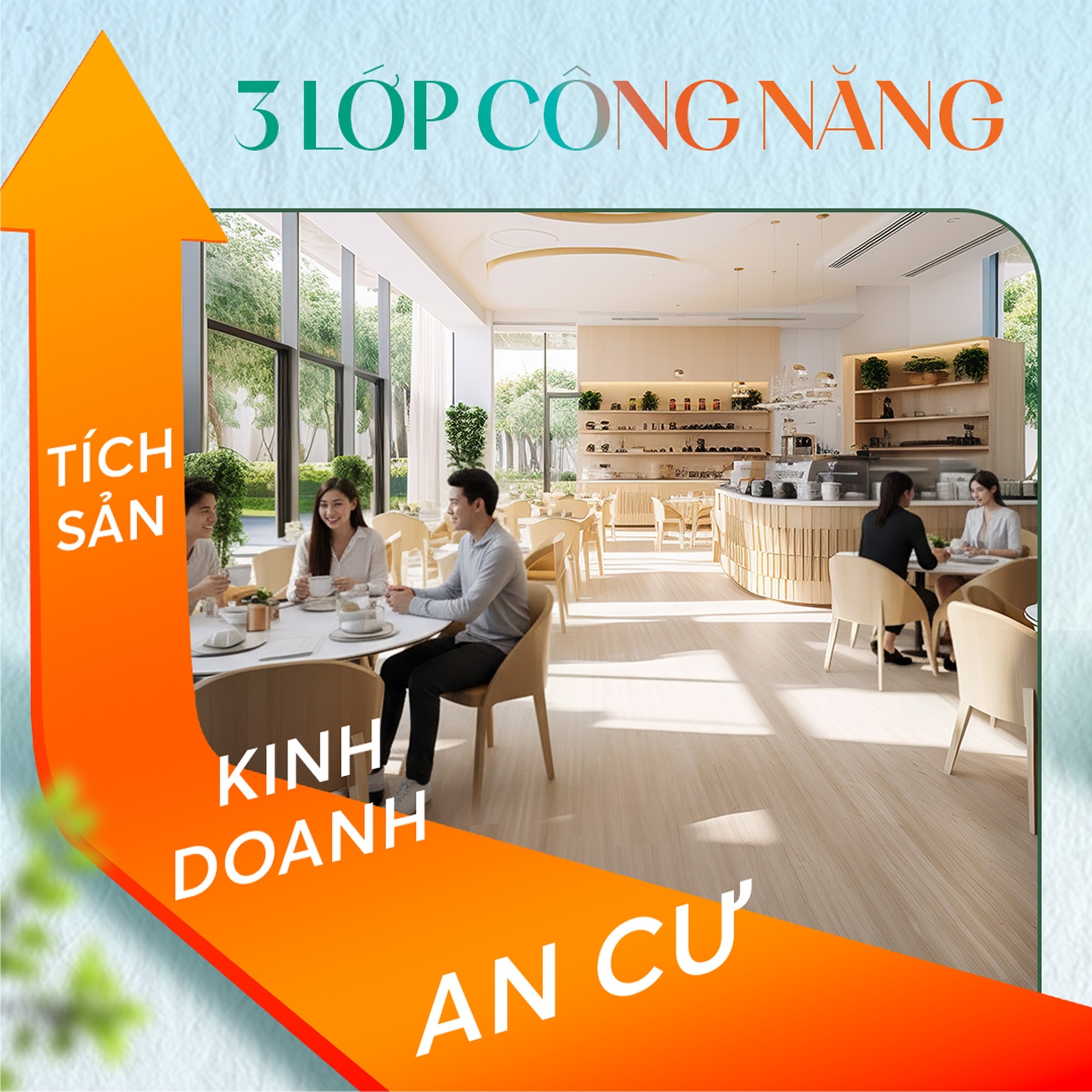 Một tài sản, nhiều lớp công năng, nhiều tầng giá trị