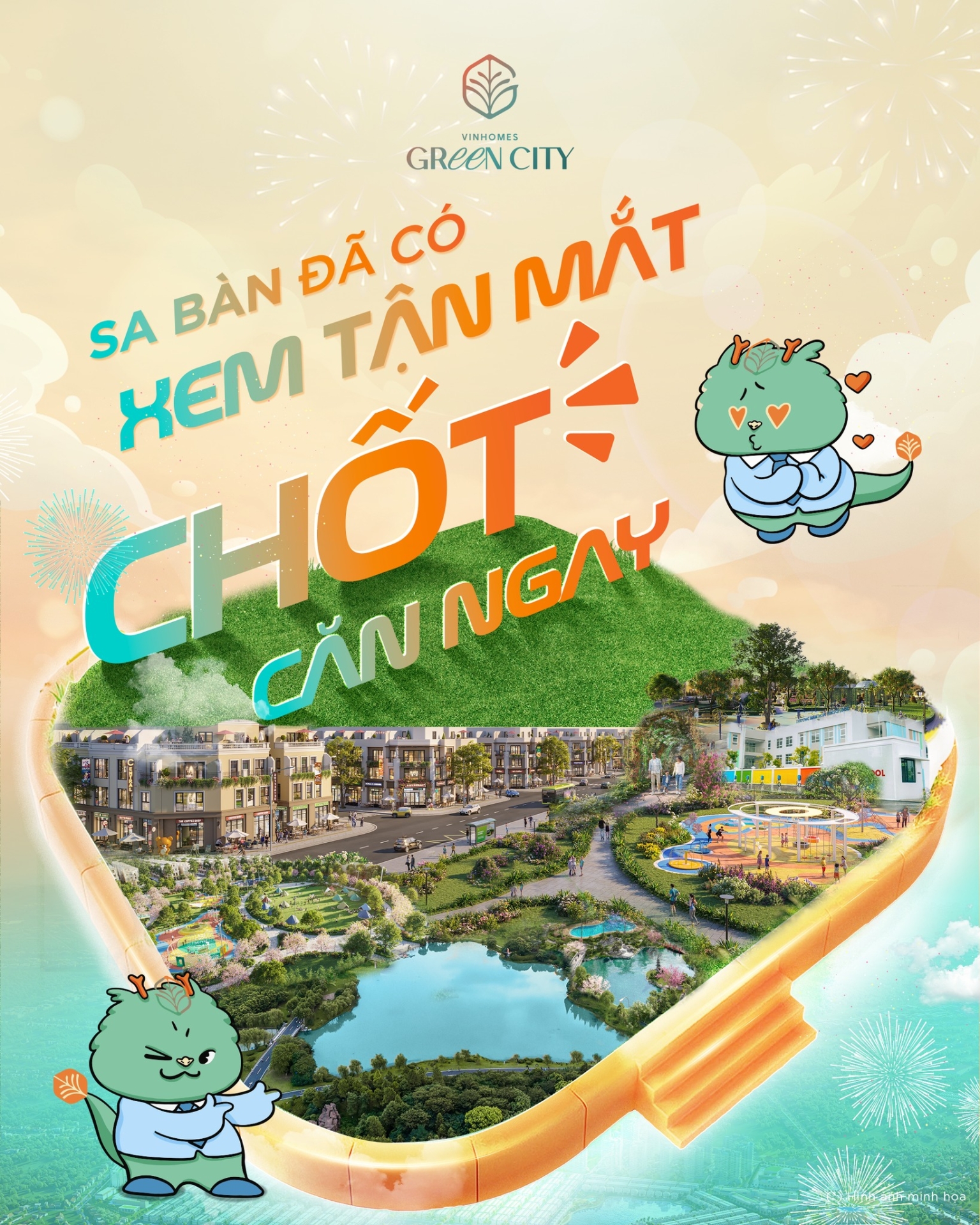 [Bất Động Sản 68 - batdongsan68.vn] Háo hức quá trời, ngày Út Long mong chờ nhất đã tới! Sa bàn Vinhomes Green City- Vinhomes Hậu Nghĩa chính thức hiện diện. Cơ hội xem tận mắt, đón đầu điểm nóng Tây Bắc TP. Hồ Chí Minh chưa bao giờ rõ ràng đến thế!