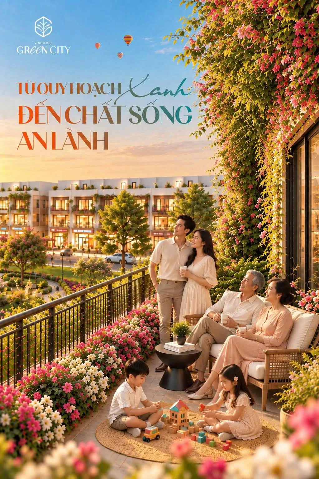 Một thế hệ, một cách tận hưởng màu xanh