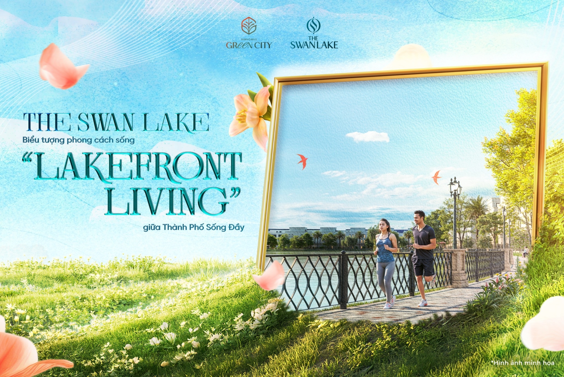 The Swan Lake - Biểu tượng LakeFont-Living giữa thành phố sống đầy