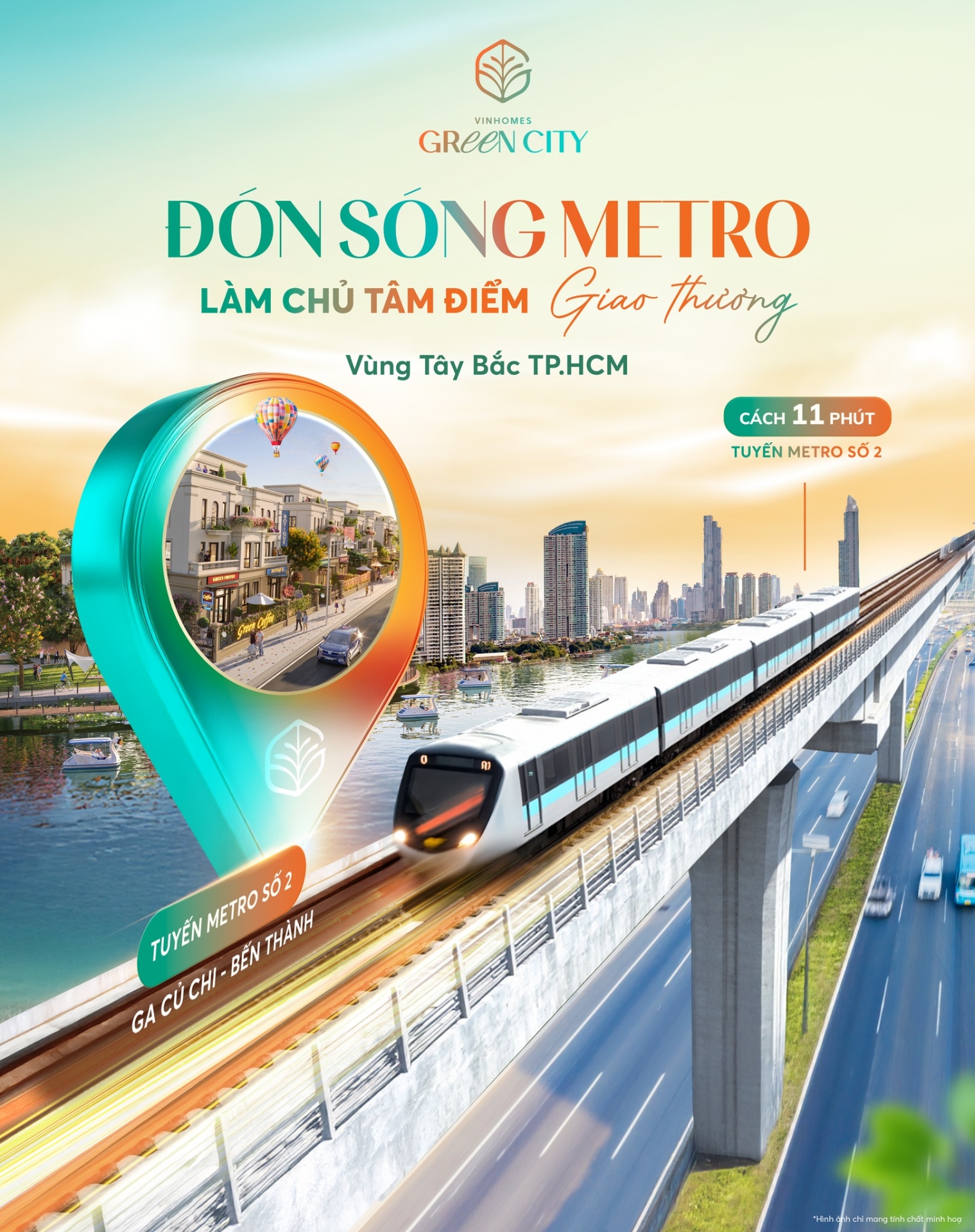 Đón sóng Metro, làm chủ tâm điểm giao thương vùng Tây Bắc TP. HCM