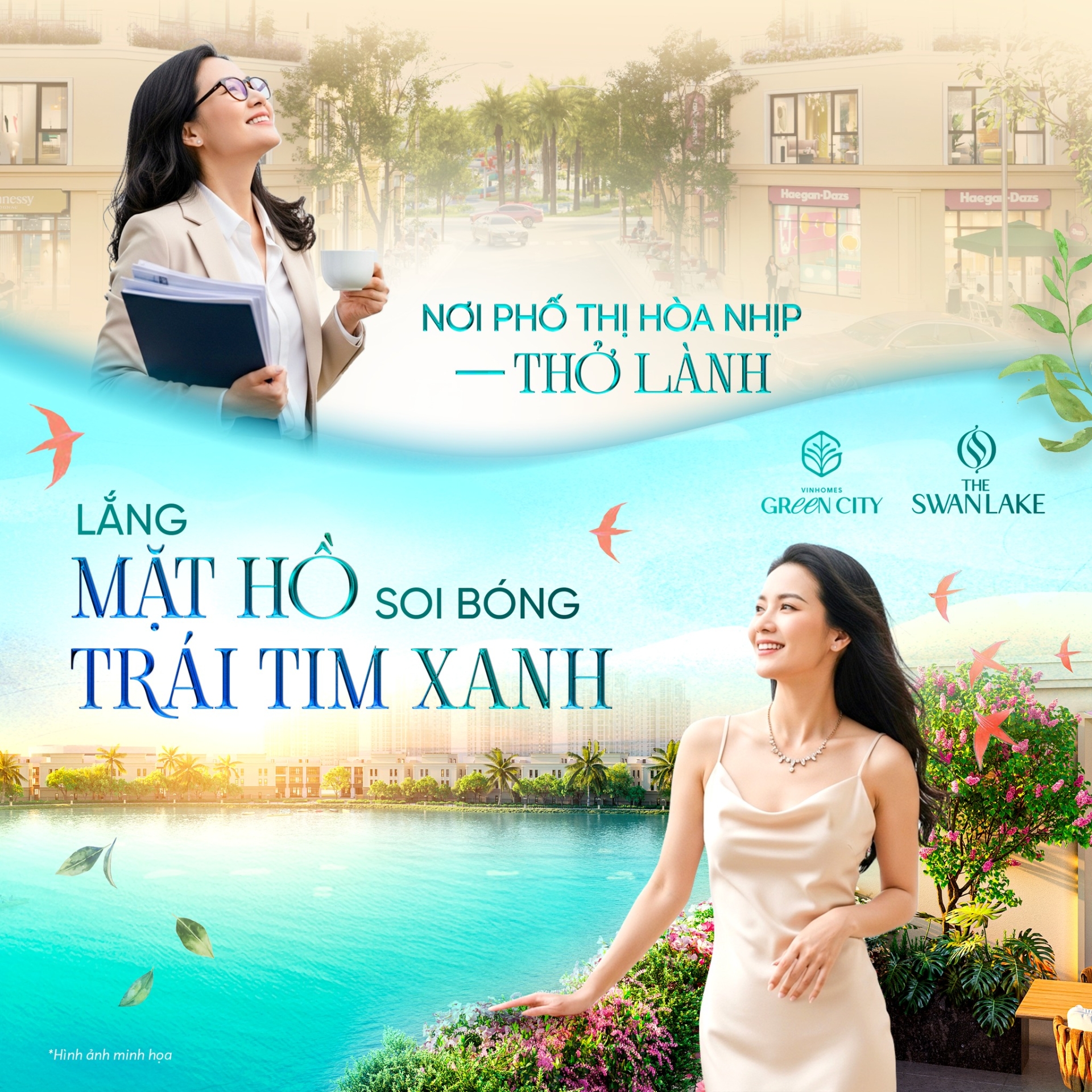 The Swan Lake - Khi thiên nhiên không chỉ vây quanh, mà hòa vào nhịp sống