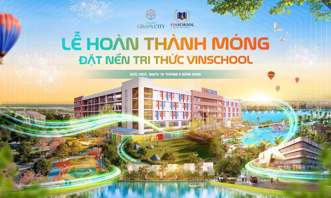 Hoàn thành móng Vinschool - Khởi nhịp tương lại tri thức