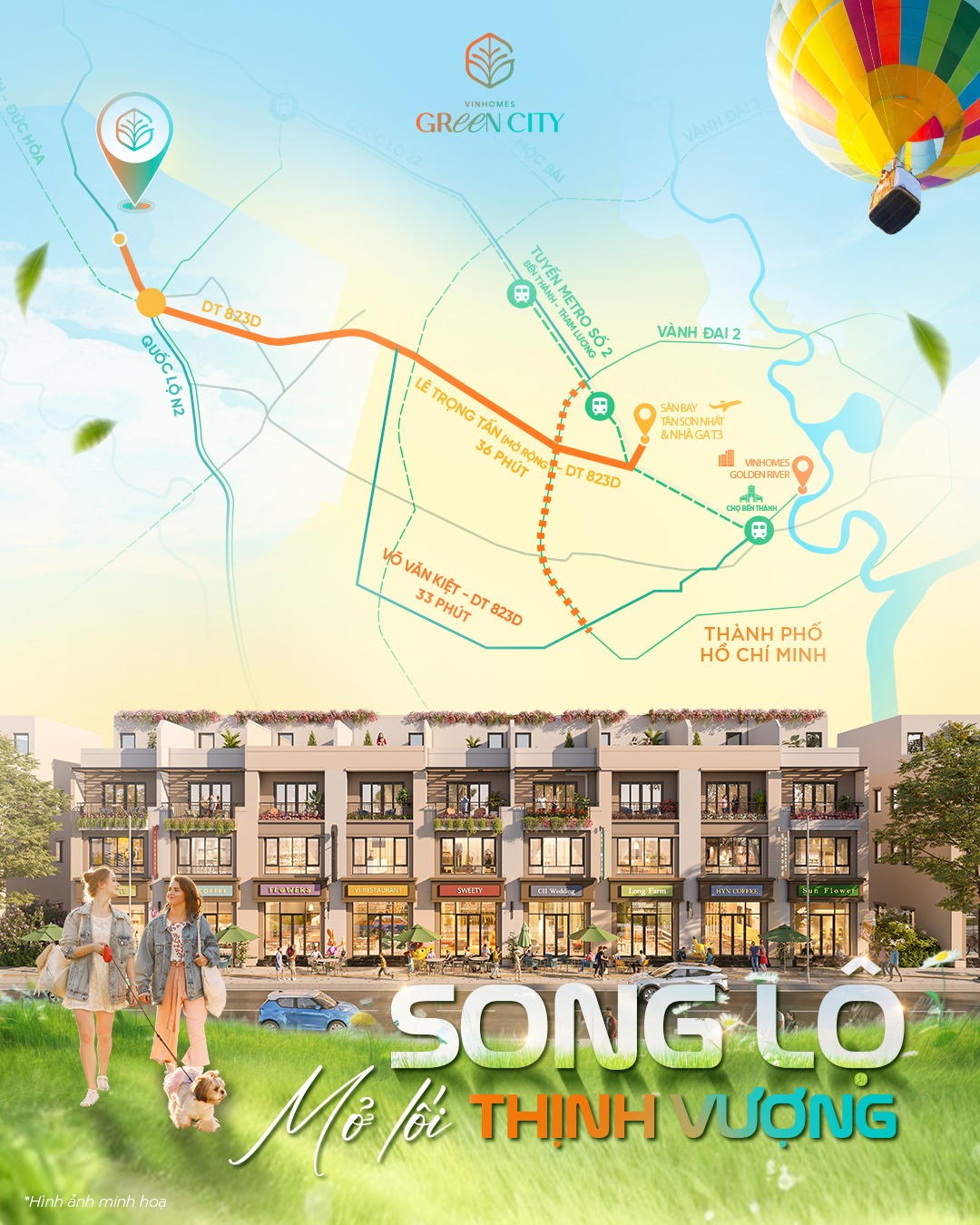 [Bất Động Sản 68 - batdongsan68.vn] Vinhomes Green City - Vinhomes Hậu Nghĩa: 28.000 tỷ đồng - đó chính là ngân sách TP.Hồ Chí Minh sẽ chi để tăng cường kết nối đến tỉnh Tây Ninh. Đặc biệt, con số triệu đô này chỉ tập trung vào 2 tuyến đường trọng điểm: đường Võ Văn Kiệt nối dài và đường Tây Bắc mới.