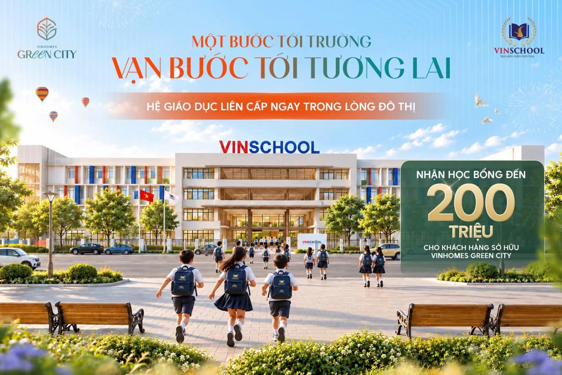 Một bước tới trường - Vạn bước tới tương lai