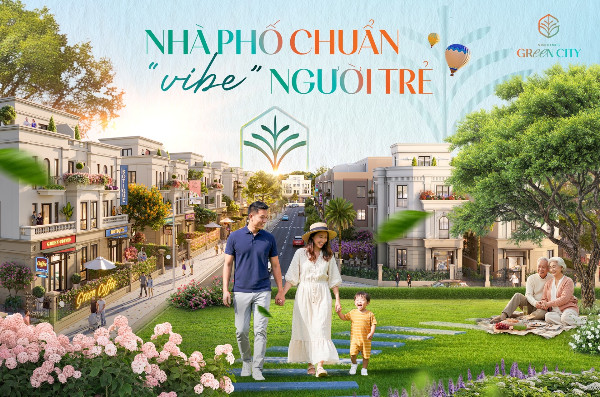 Nhà phố Vinhomes Green City - Tuyên ngôn chất sống thế hệ mới