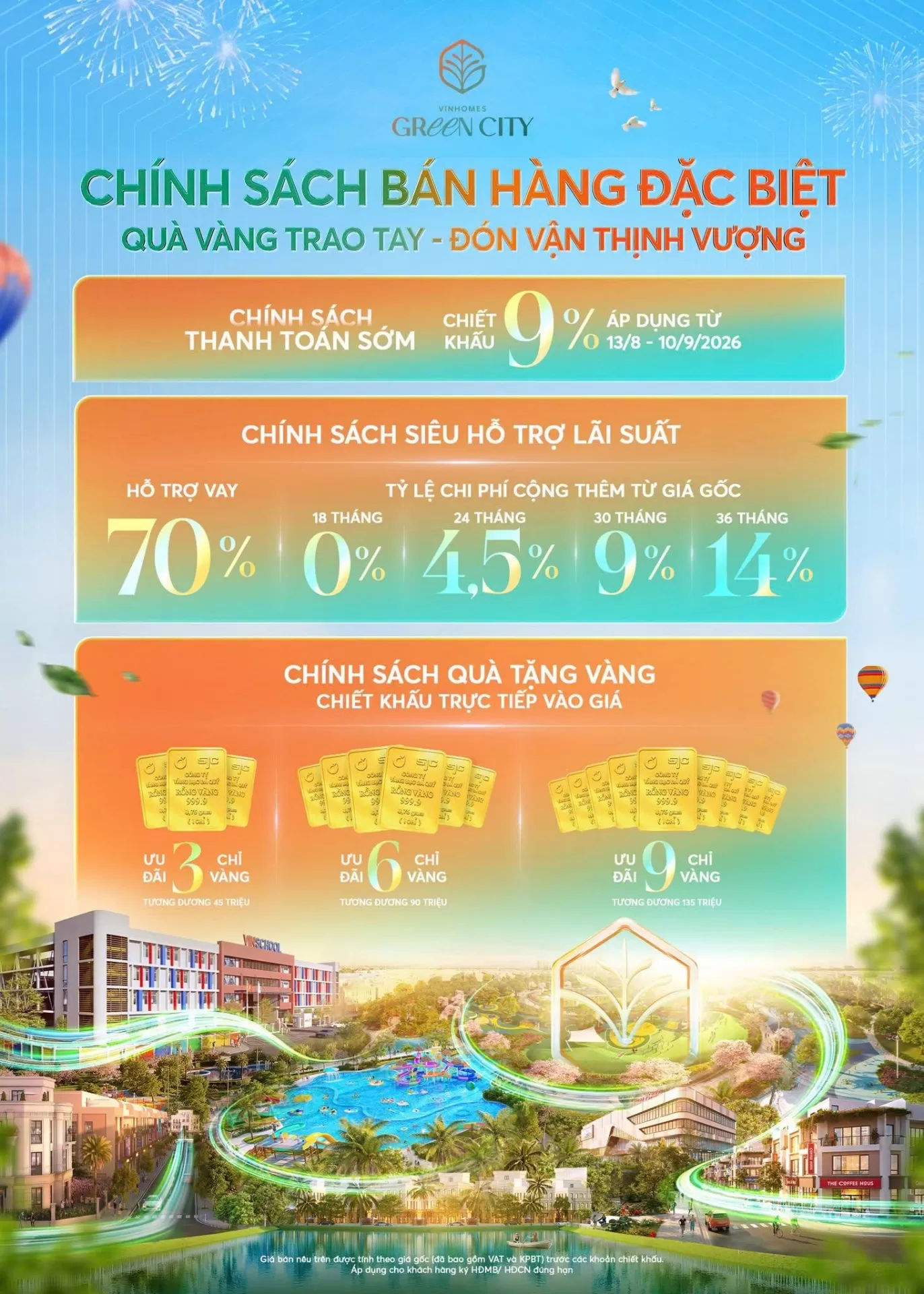 Chính sách bán hàng tháng ngâu từ ngày 13.08.2026 đến ngày 10.08.2026