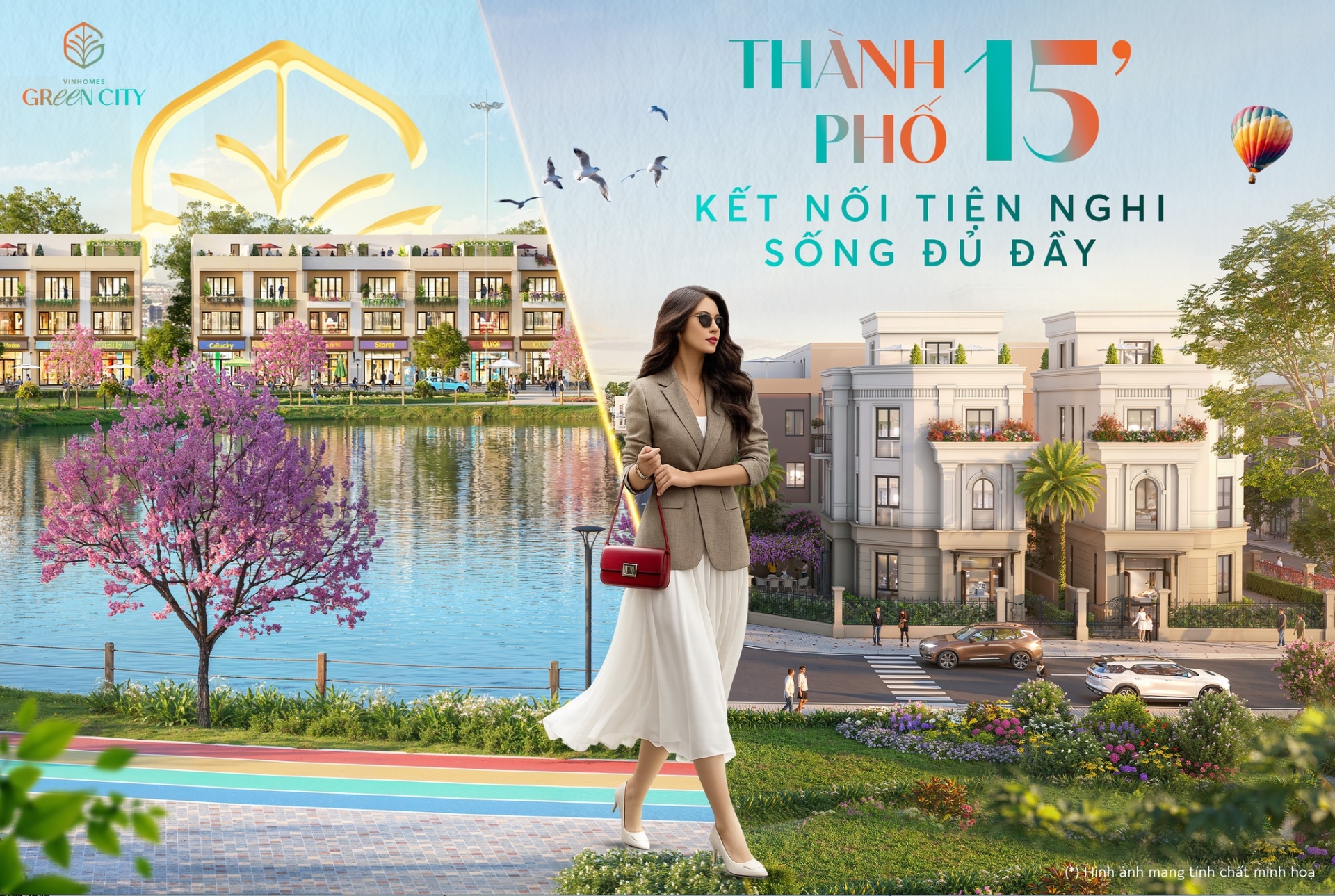 Thành phố 15 phút - Kết nối tiện nghi, sống đủ đầy