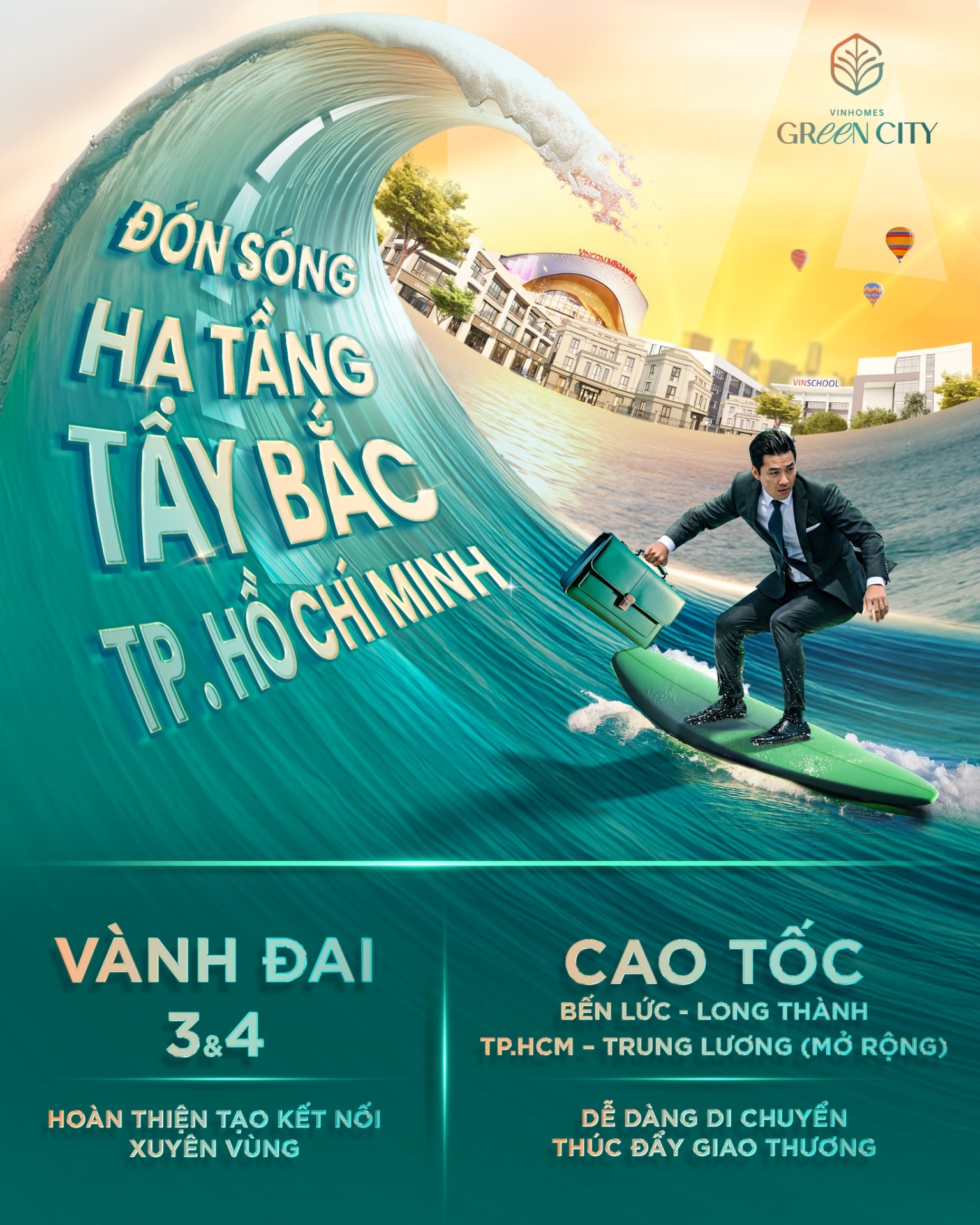 Đón sóng hạ tầng - Khơi dòng tiềm năng tại Tây Bắc TP. Hồ Chí Minh