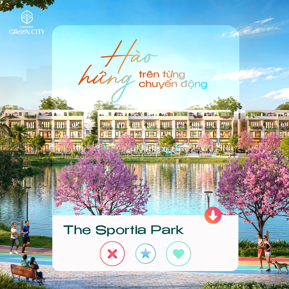 Cảm hứng sống bất tận từ bộ sưu tập công viên của Vinhomes Green City