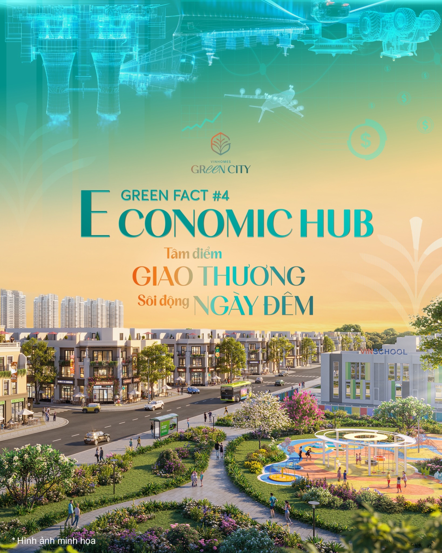 E - Economy Hub: Tâm điểm giao thương sôi động ngày đêm