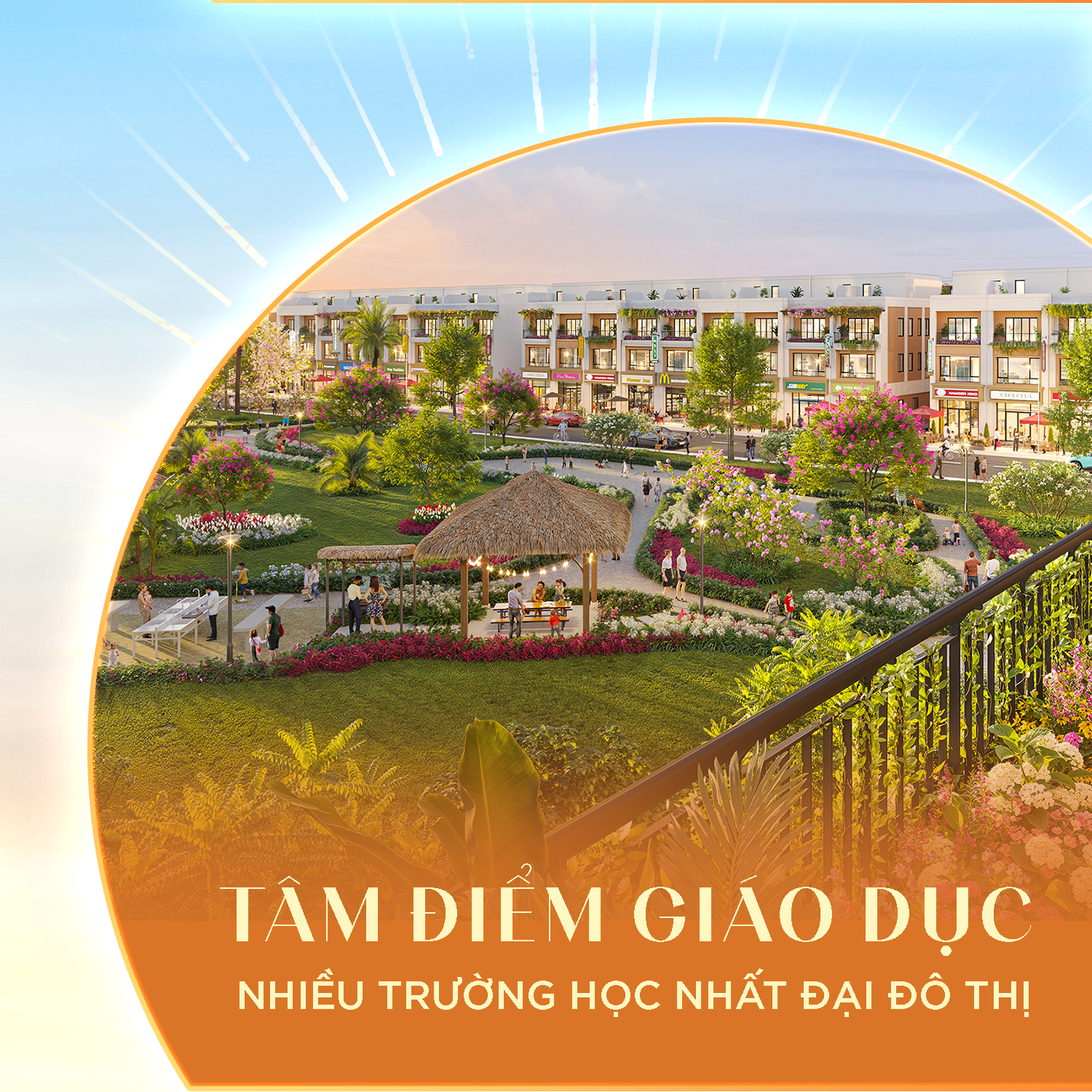 The Sunrise - Nơi ánh dương rực rỡ tâm điểm Tây Bắc TP. Hồ Chí Minh