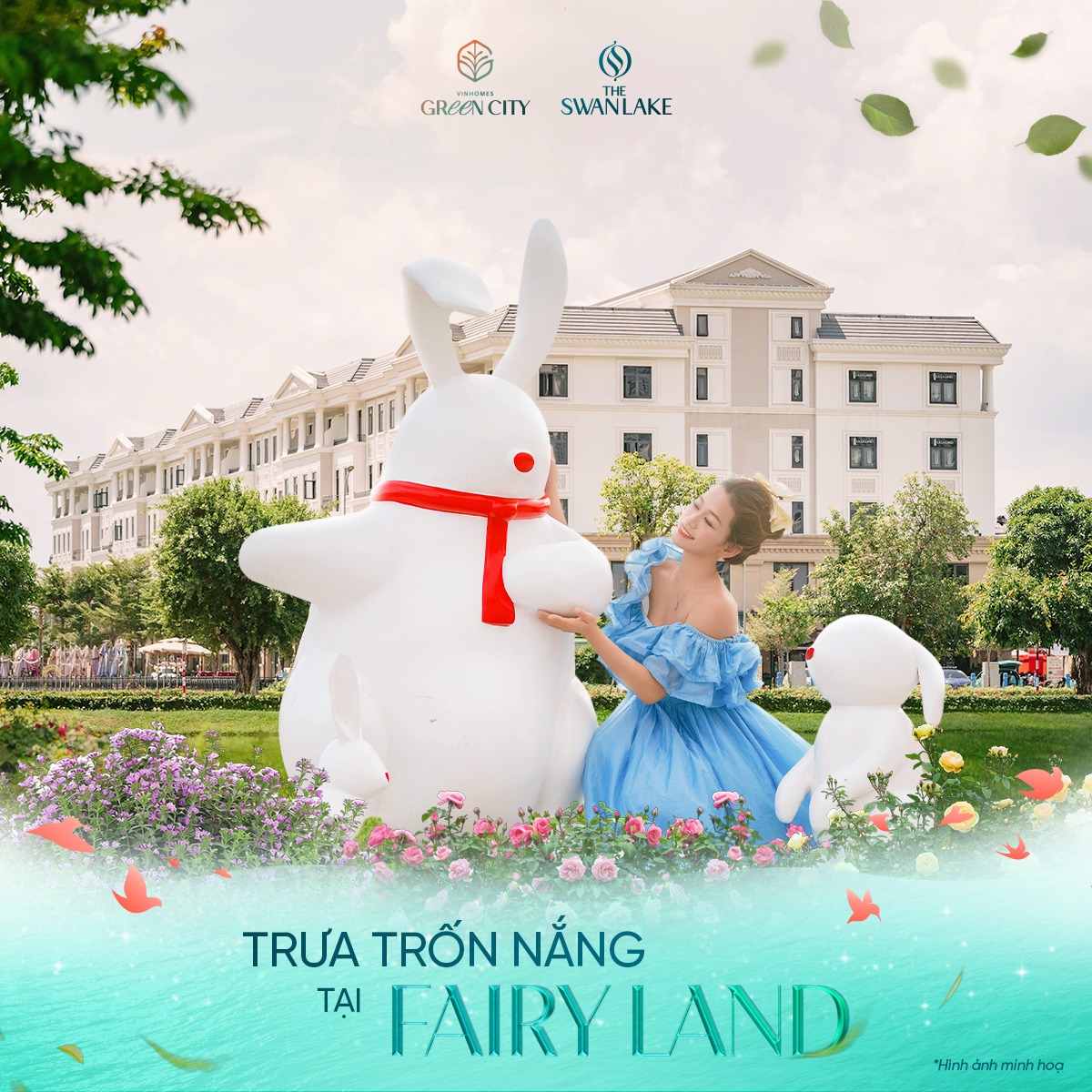 Bộ tứ Công viên ven hồ - Những lá phổi bao quanh trái tim xanh