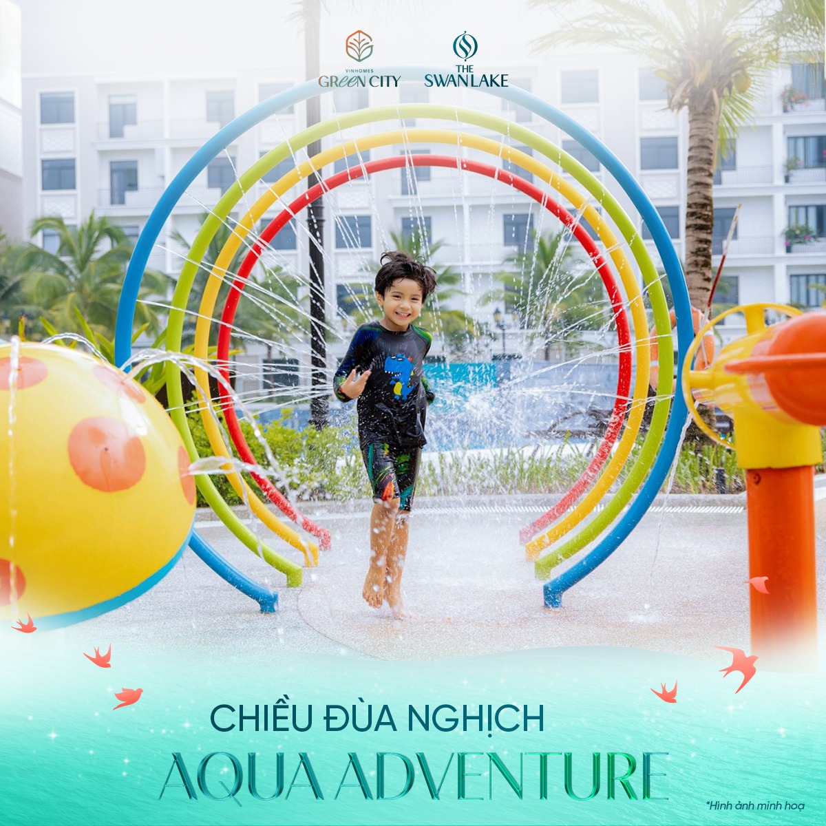 Bộ tứ Công viên ven hồ - Những lá phổi bao quanh trái tim xanh