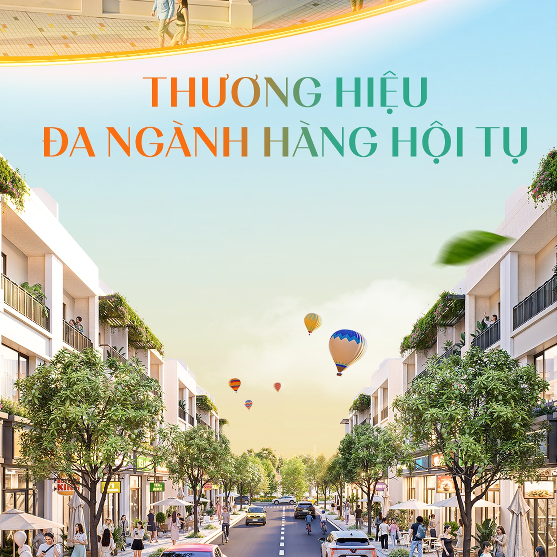 Thương phố kinh doanh mới tại Đức Hòa