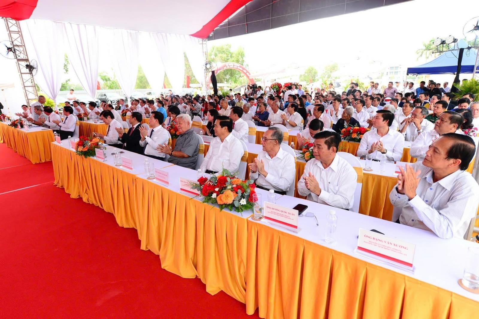 Long An khởi công dự án đô thị 40.000 dân do Vingroup đầu tư trên hành lang vành đai 4 TP.HCM