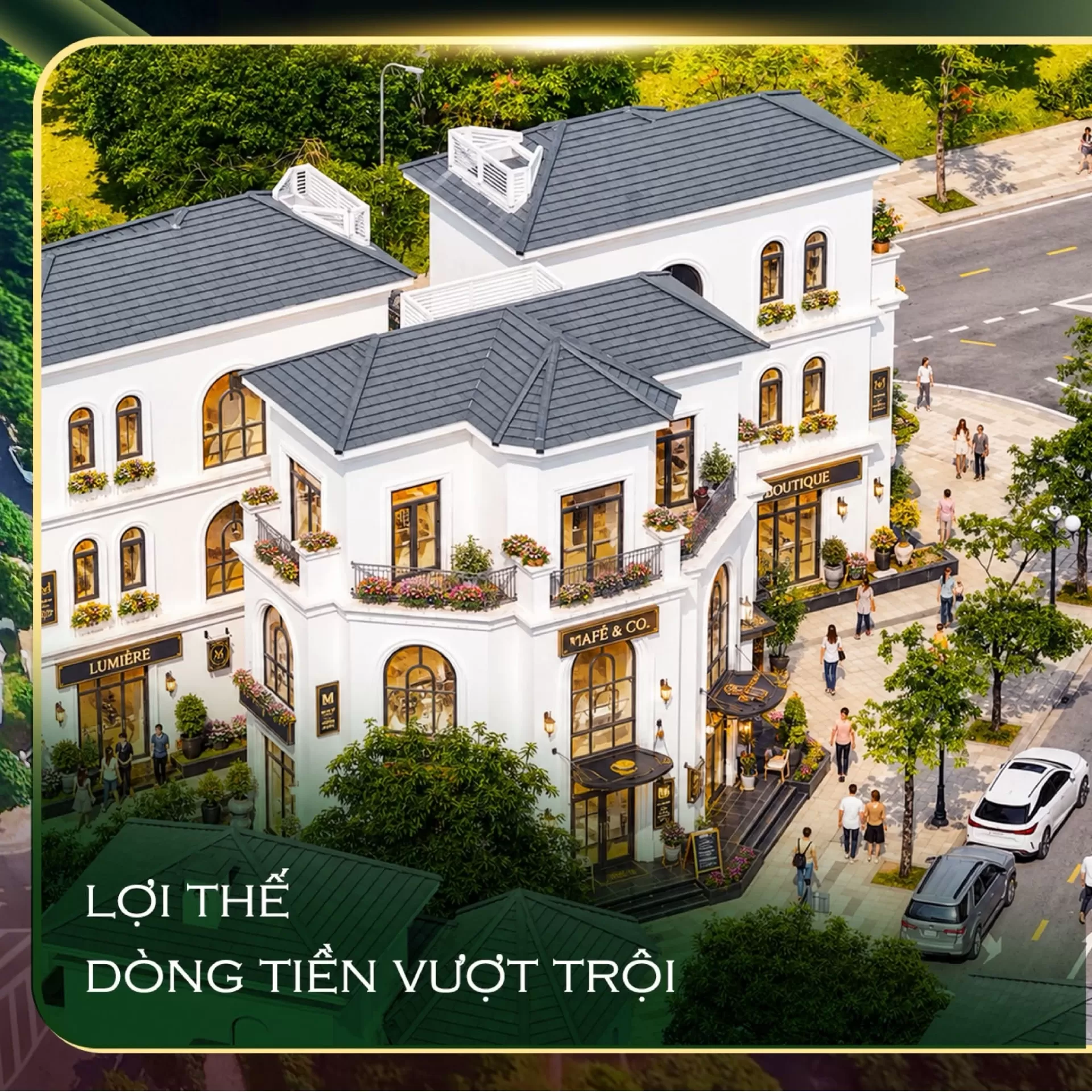Green Villas Boutique: Bàn giao sẵn sàng, kinh doanh chắc thắng