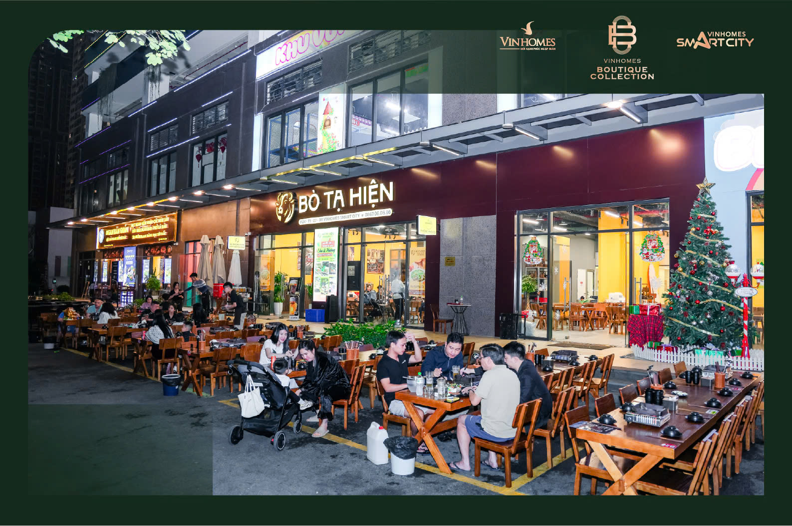 F-Zone - Nhịp sống thương mại sầm suất giữa lòng Vinhomes Smart City