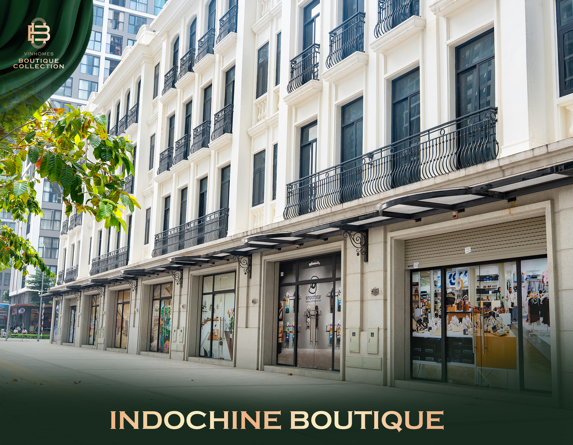 Indochine Boutique - Giá trị thực Đại Đô Thị Vinhomes Smart City