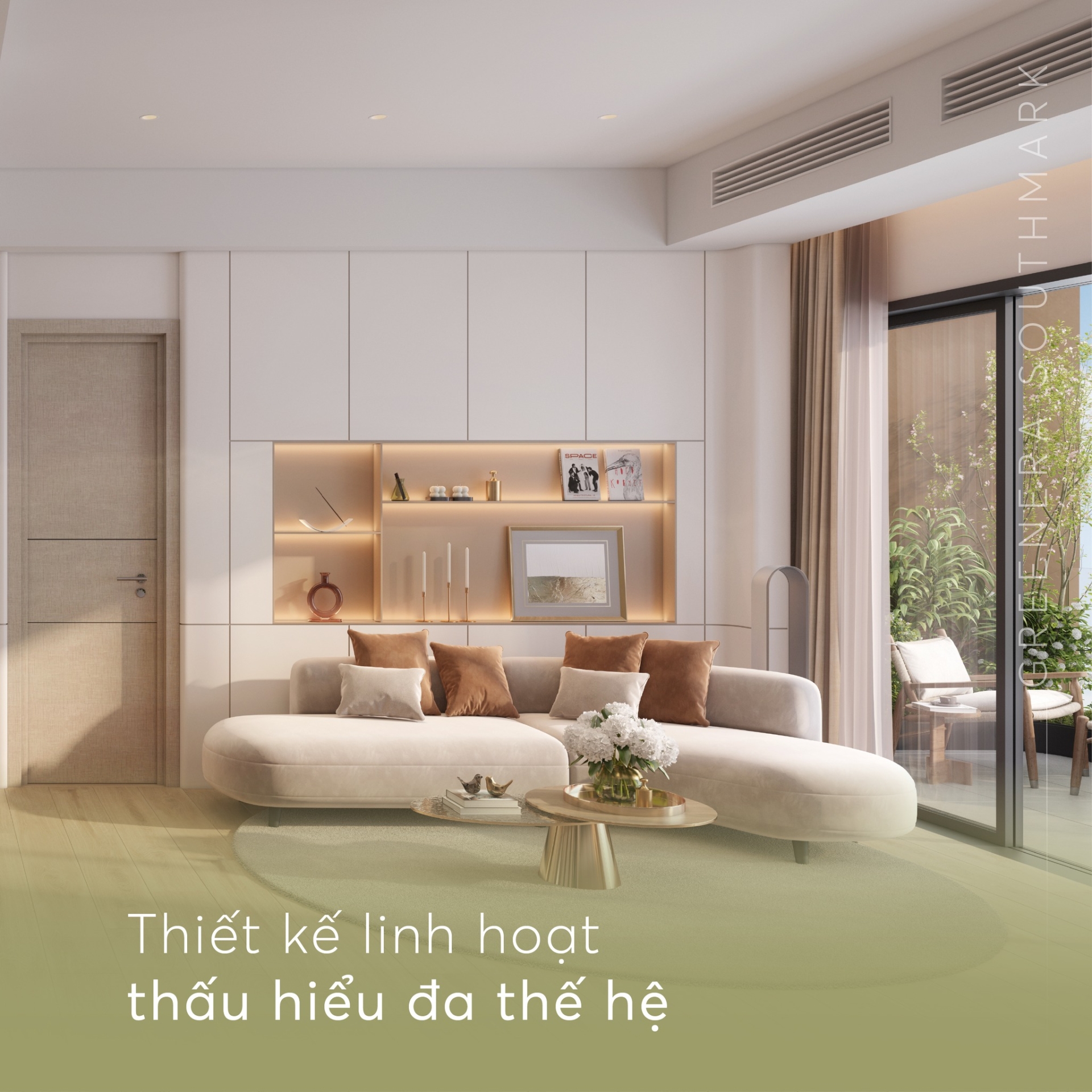 Căn hộ 4 phòng ngủ - Tổ ấm rộng mở, thấu hiểu đa thế hệ