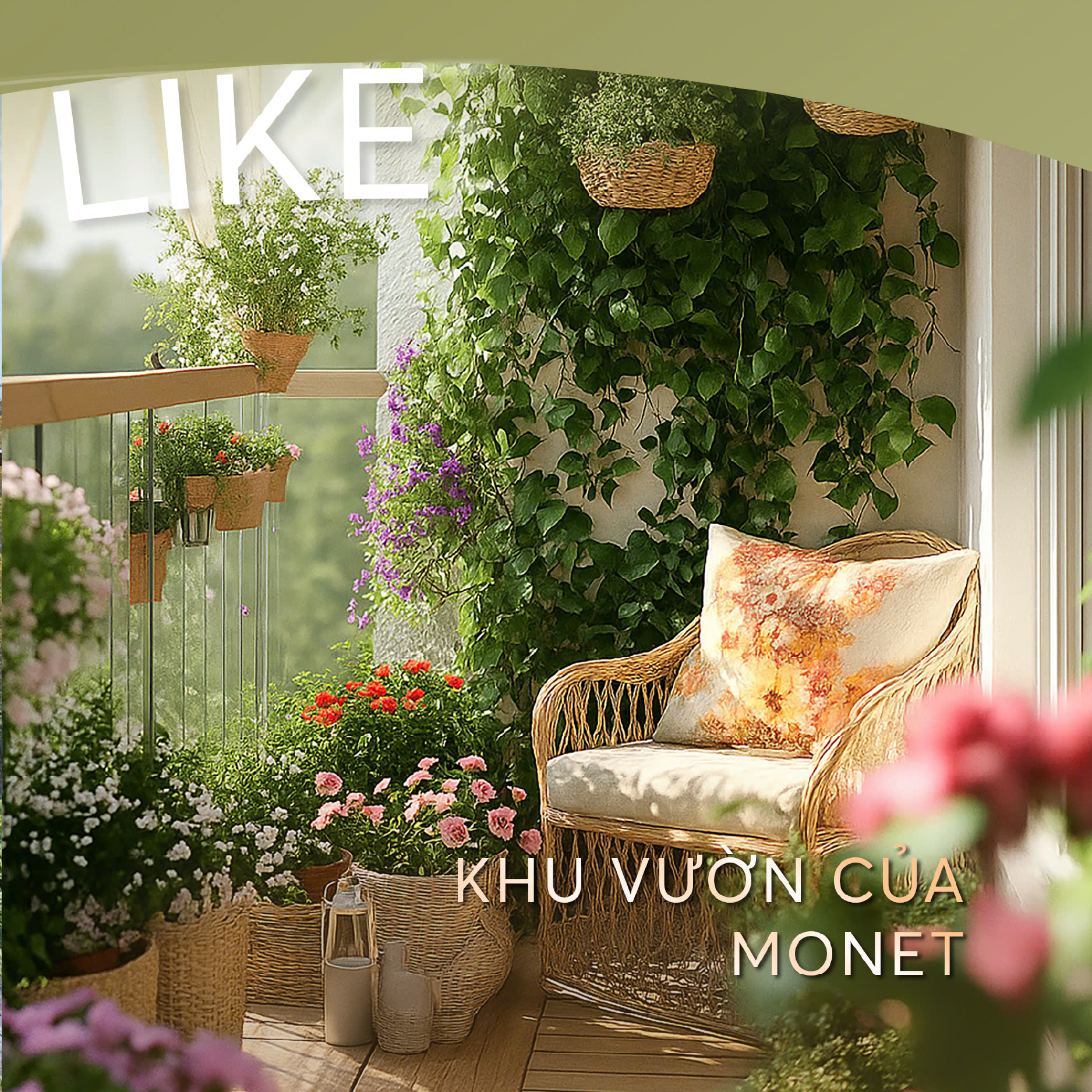 Khi Lô gia rộng rãi hóa góc chill triệu like