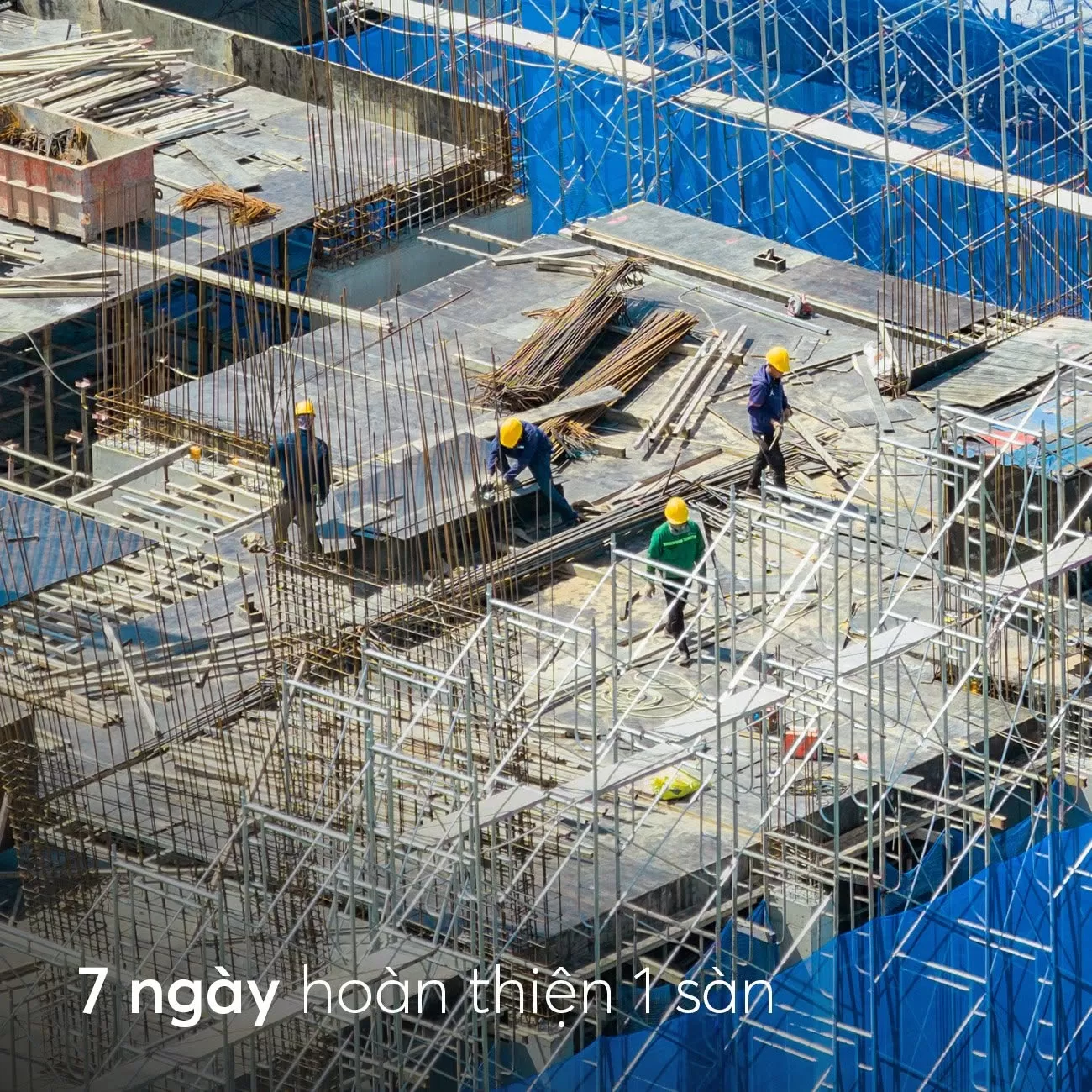 Tiến độ thi công tháng 06.2026