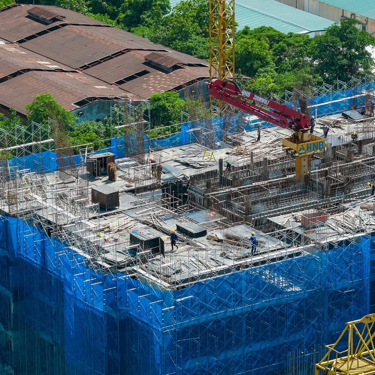 Tiến độ thi công tháng 06.2026
