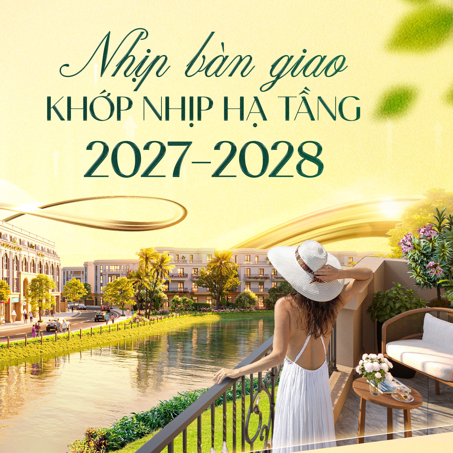 Đón sóng hạ tầng 2027-2028 - Thời điểm vàng sở hữu Vinhomes Golden City