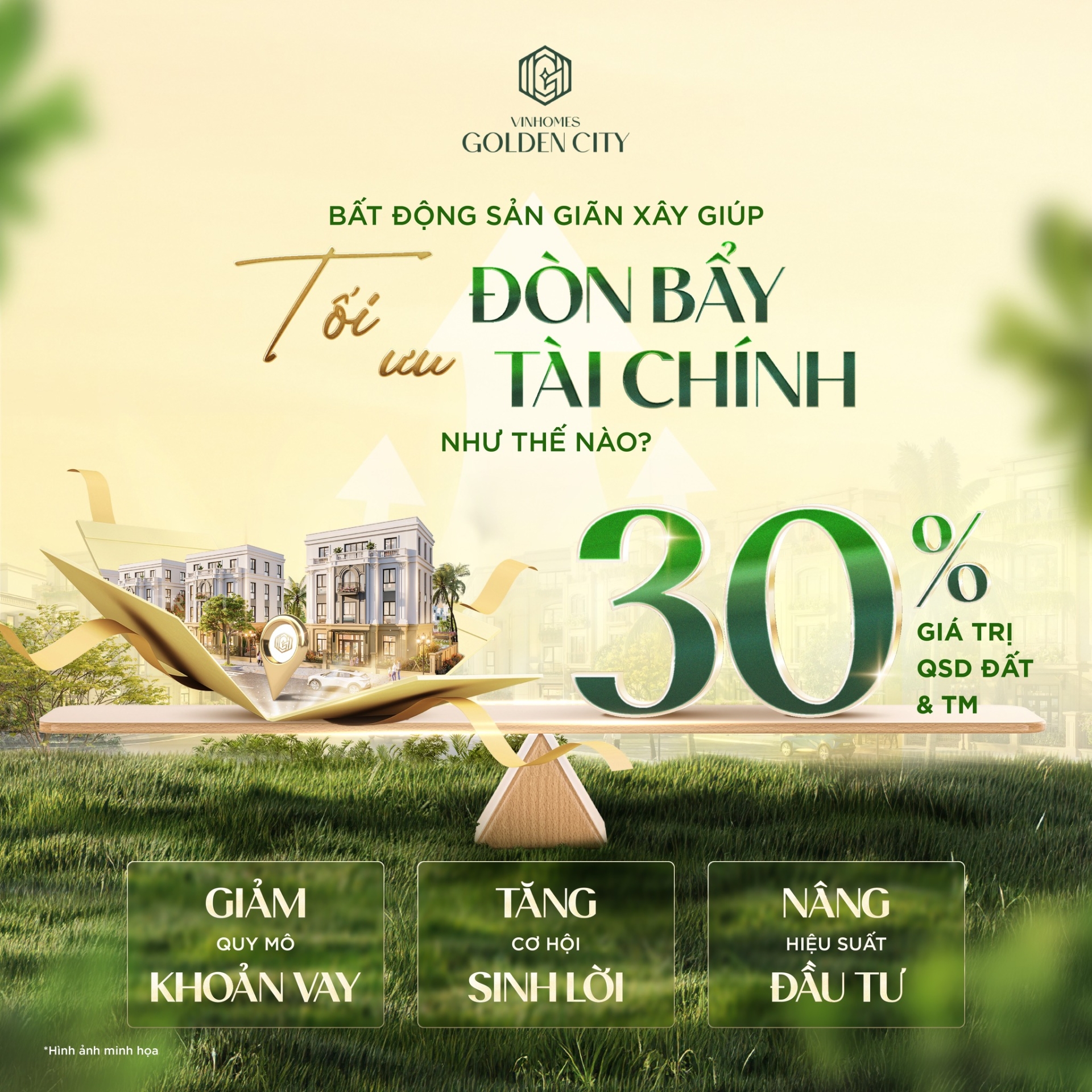 BĐS giãn xây giúp tối ưu công cụ đòn bẩy tài chính như thế nào?