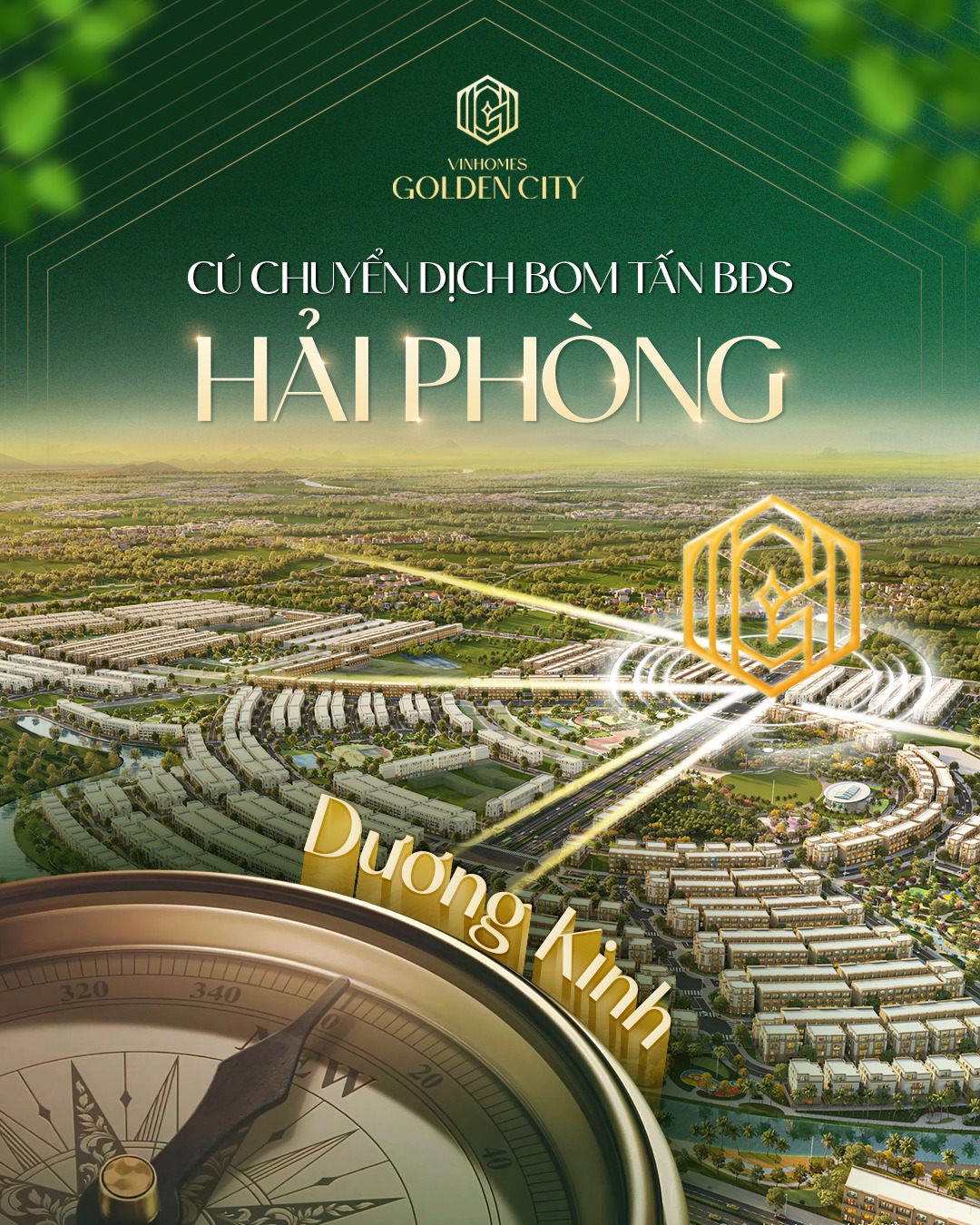 Cú dịch chuyển bom tấn của BĐS Hải Phòng