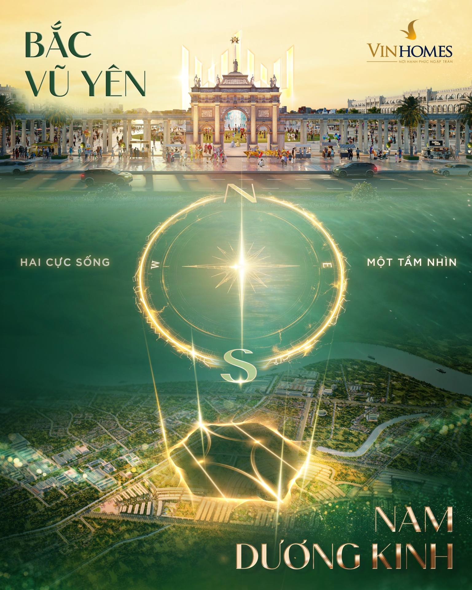 Bắc Vũ Yên  - Nam Dương Kinh: Hai phong cách sống - Một tầm nhìn chiến lược