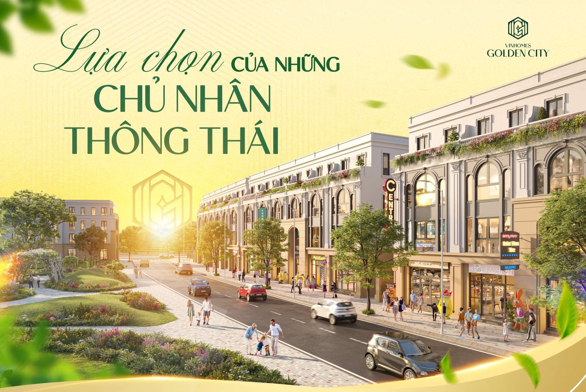 Vinhomes Golden City - Lựa chọn của những chủ nhân thông thái