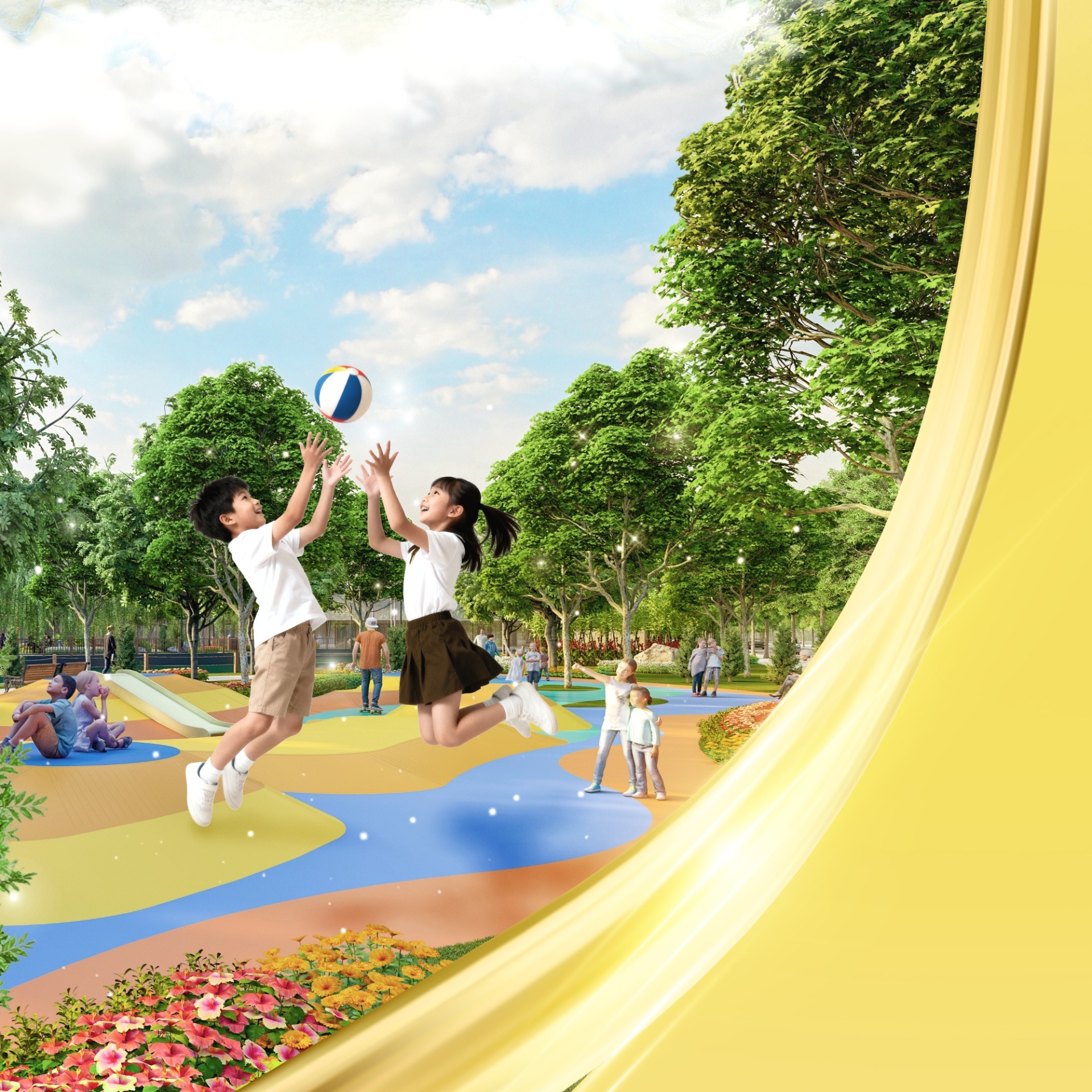 Wellness Center - Tuổi thơ xanh mát cùng Bình Minh