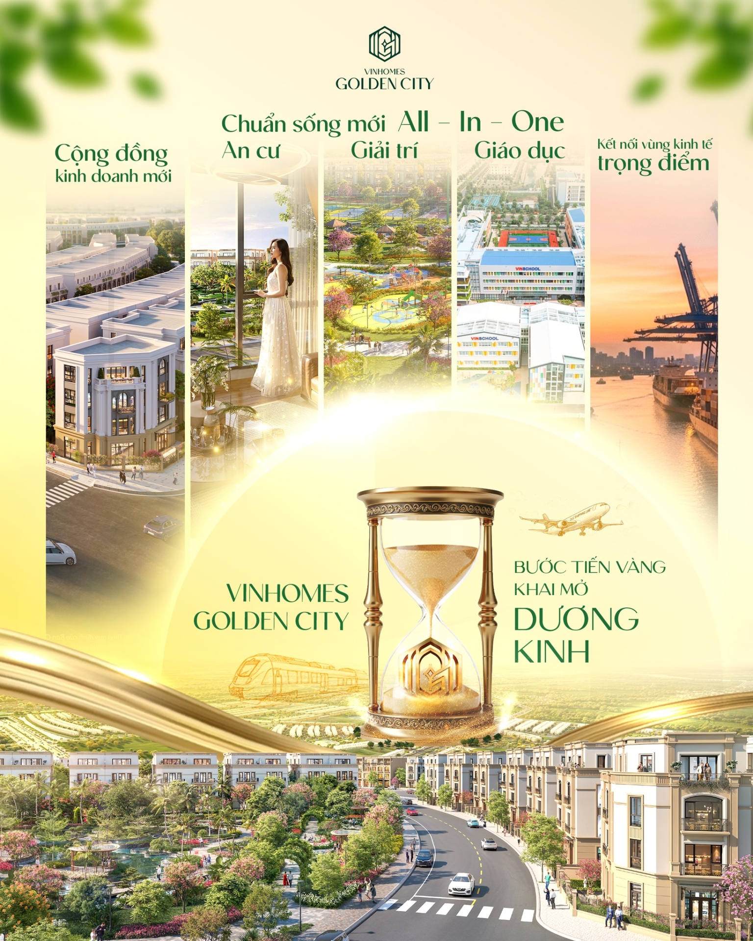 Vinhomes Golden City - Bước tiến vàng khai mở Dương Kinh