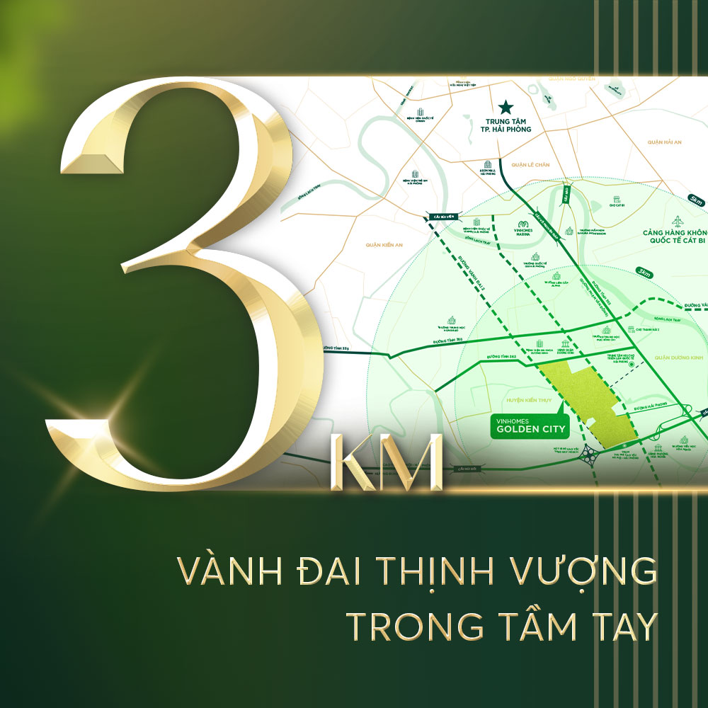 Vinhomes Golden City - Nắm trọn 